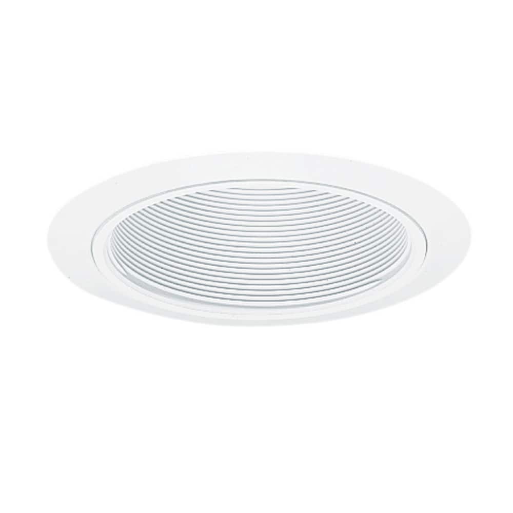 Juno 205 WWH 5-in White Baffle Recessed Light Trim