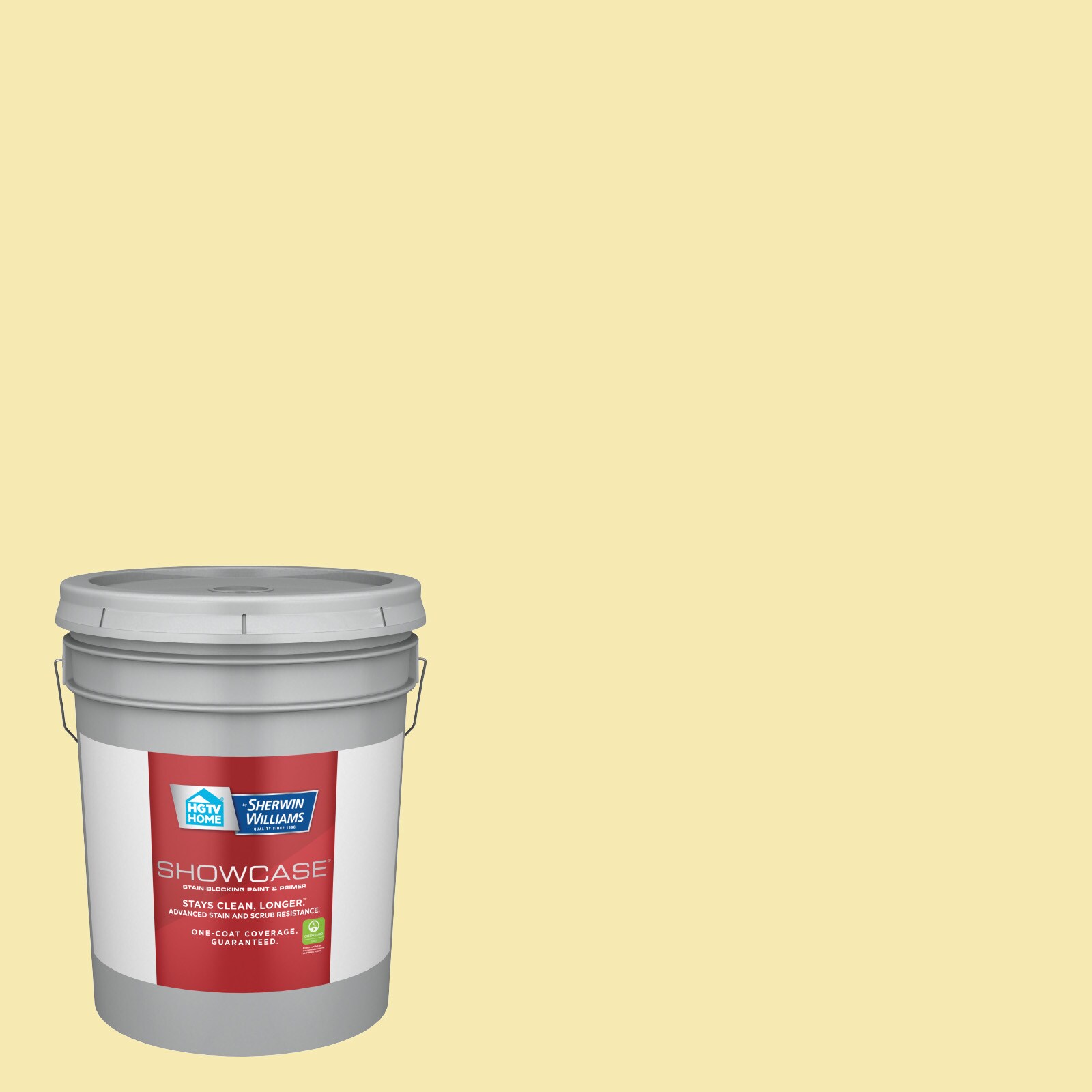 HGTV HOME by Sherwin-Williams 3007-4B-935243 Showcase Eggshell Daisy Spell 3007-4B Acrylic Interior Paint Paint + Primer ( 5-gallon )