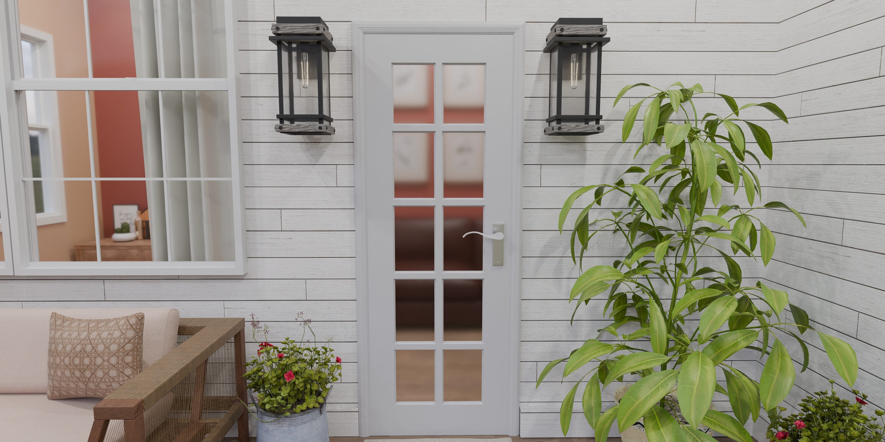Quoizel SAD8409MBK Outdoor-Wall-Lighting - View #4