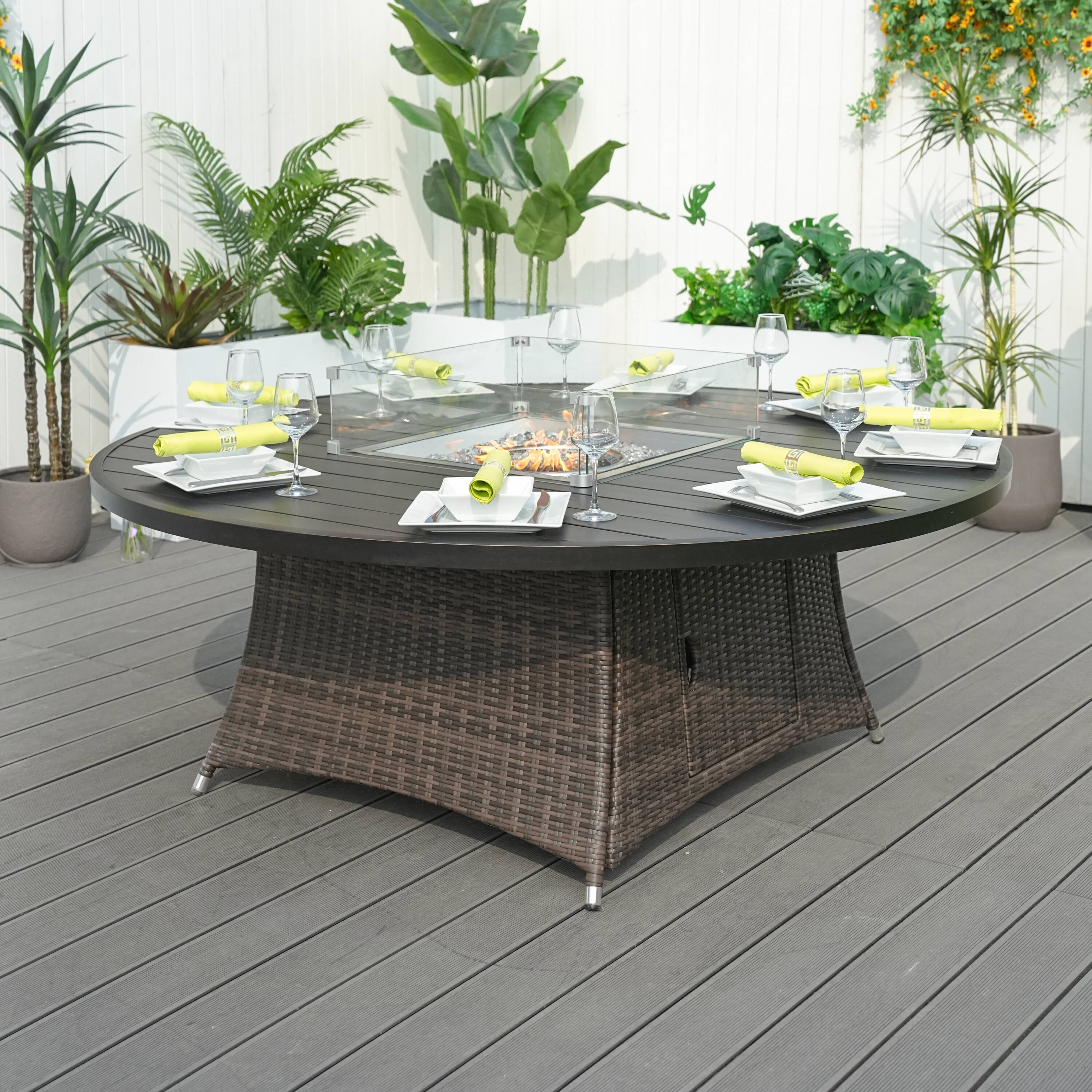 Direct Wicker DWG-1108A-BR-T Outdoor-Gas-Firepits - View #3