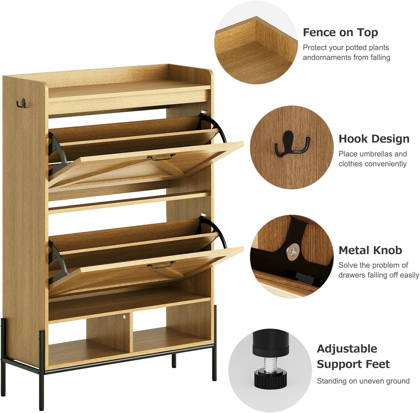 WhizMax IWAN-PHO-150Y17F8 Shoe-Racks - View #3