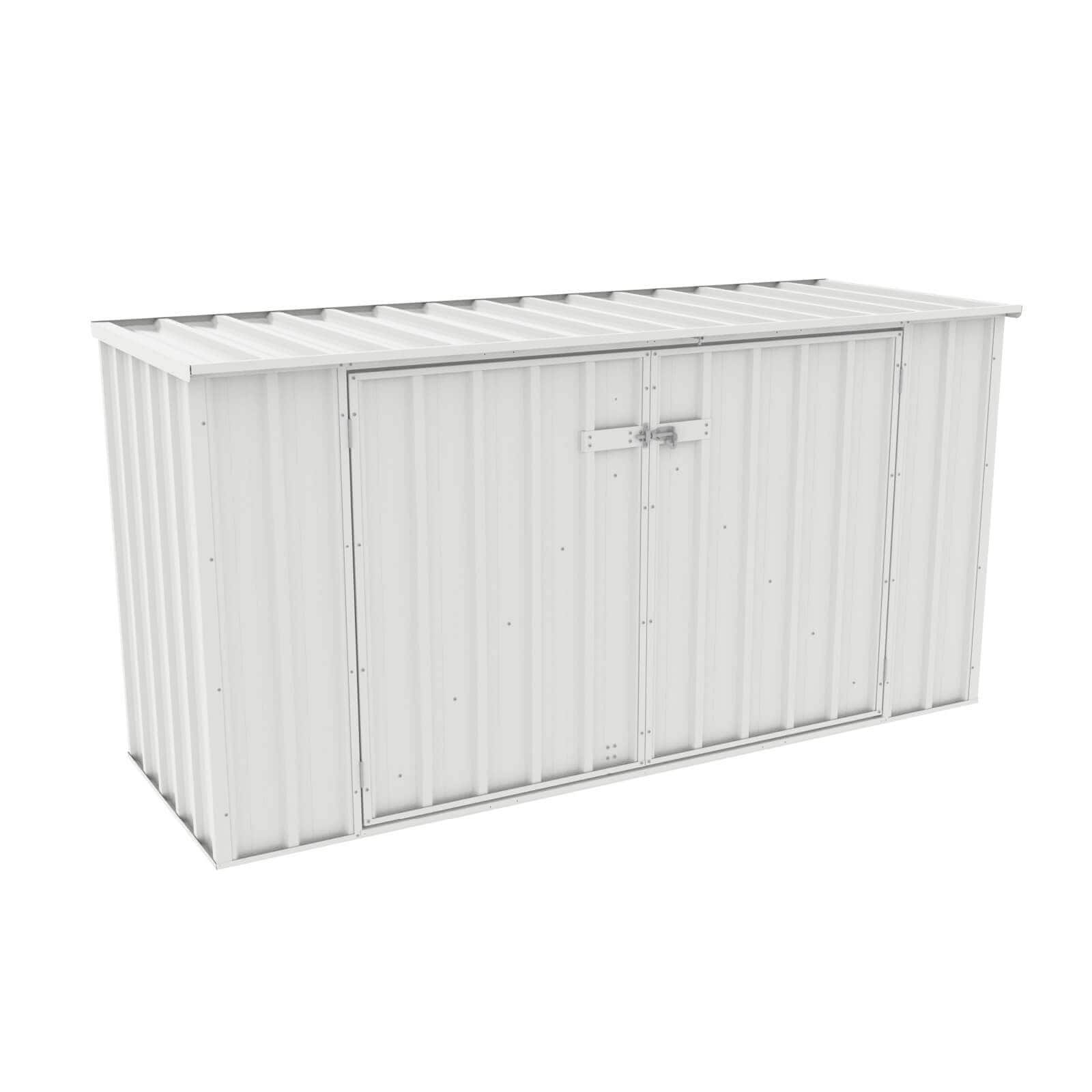 ABSCO AB1052 3-ft x 7-ft Utility Galvanized steel Storage Shed
