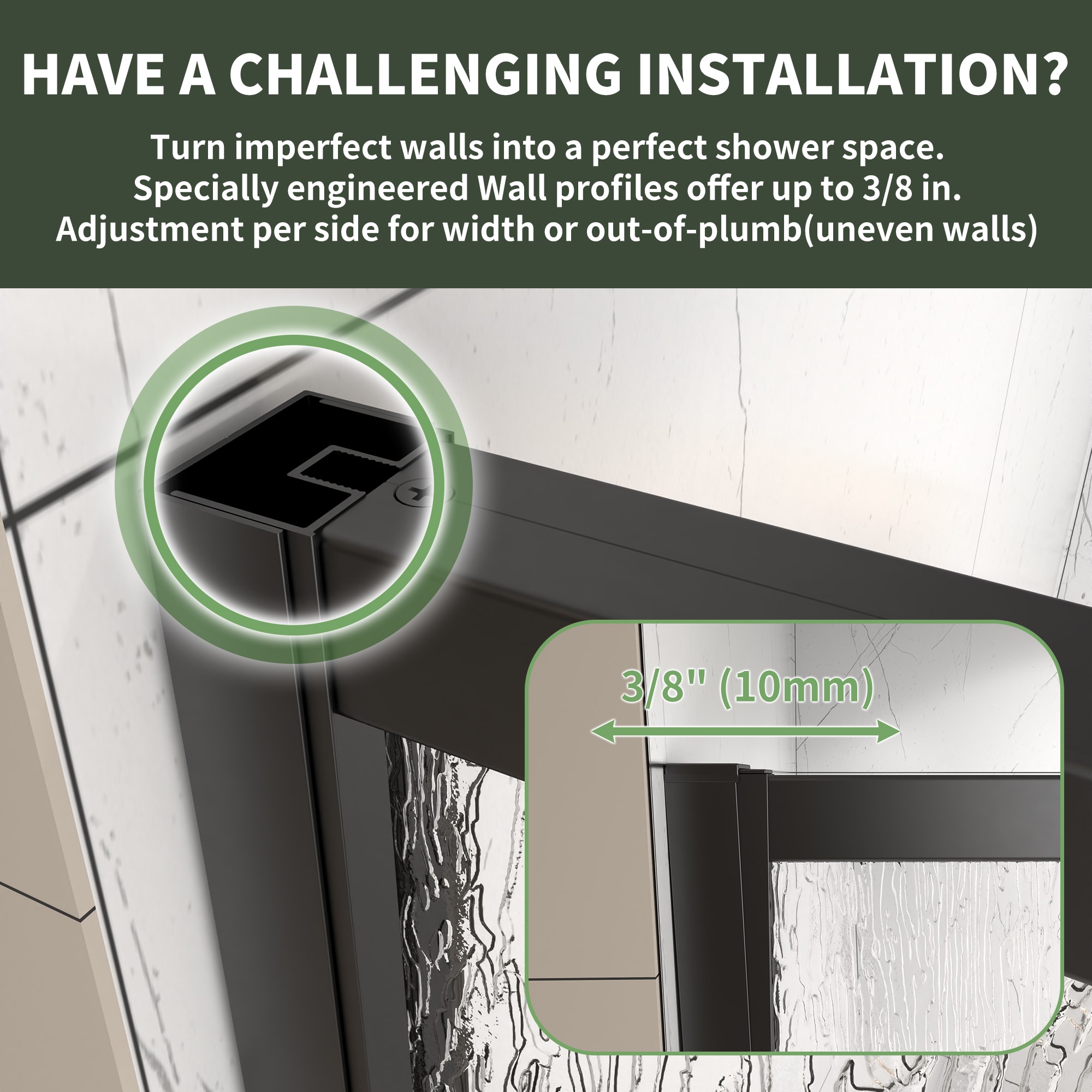 AAZJ DR-P284030 Shower-Doors - View #6