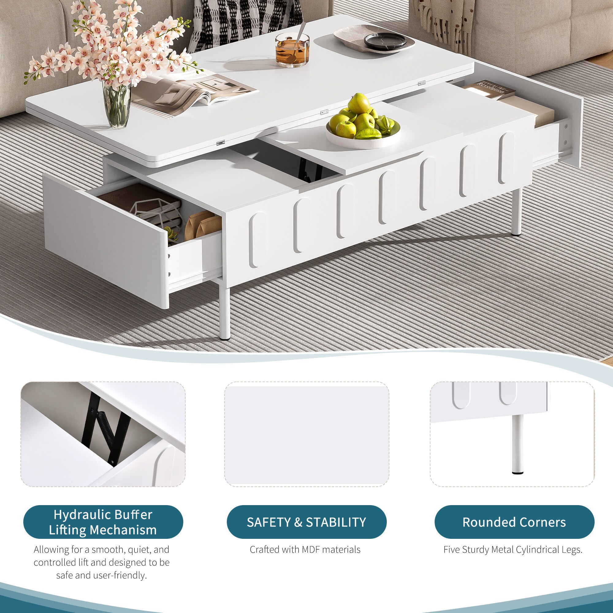Clihome CL-UC2514K Coffee-Tables - View #9