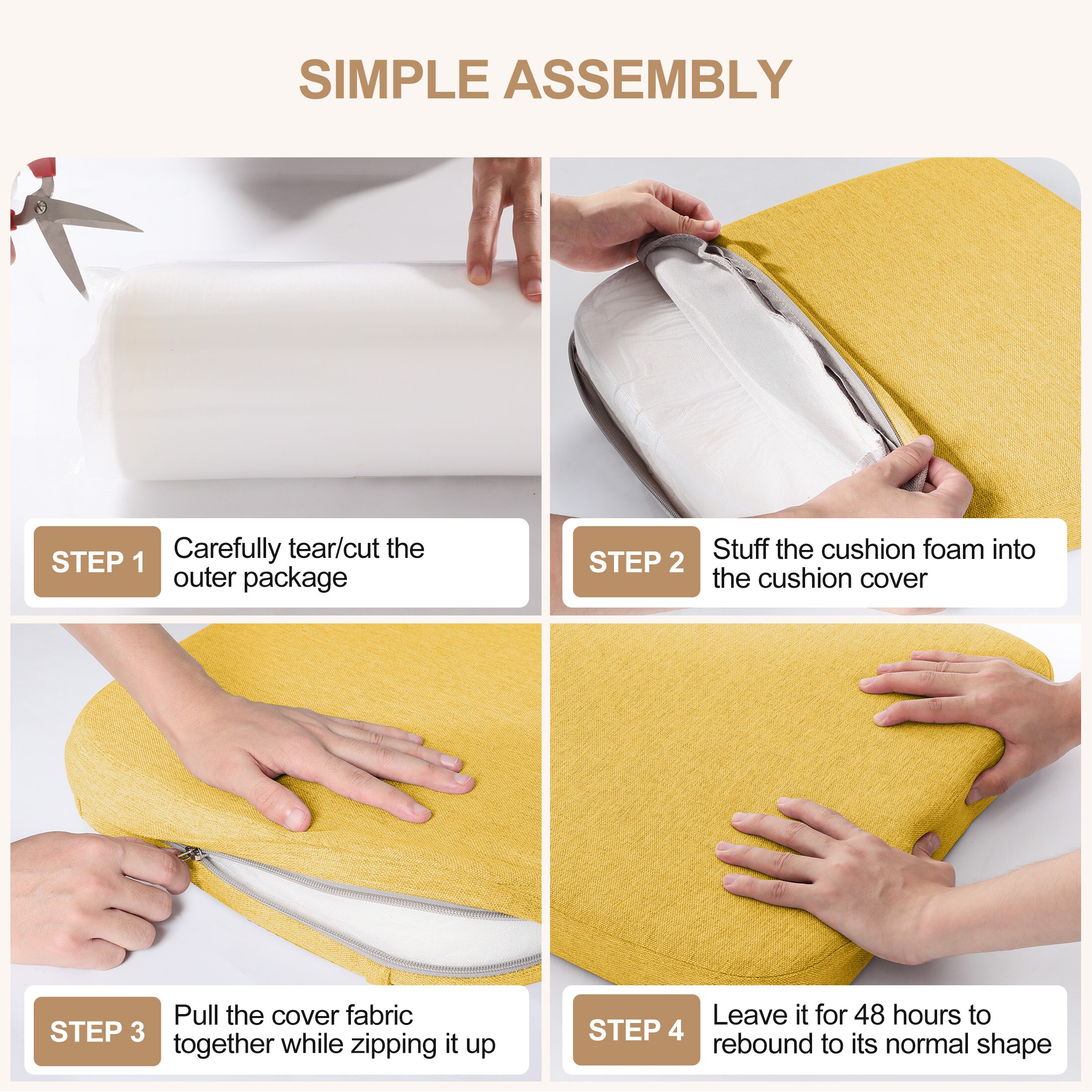 AAAAAcessories LS-DCCLH-JHUANG-2P Indoor-Chair-Cushions - View #9