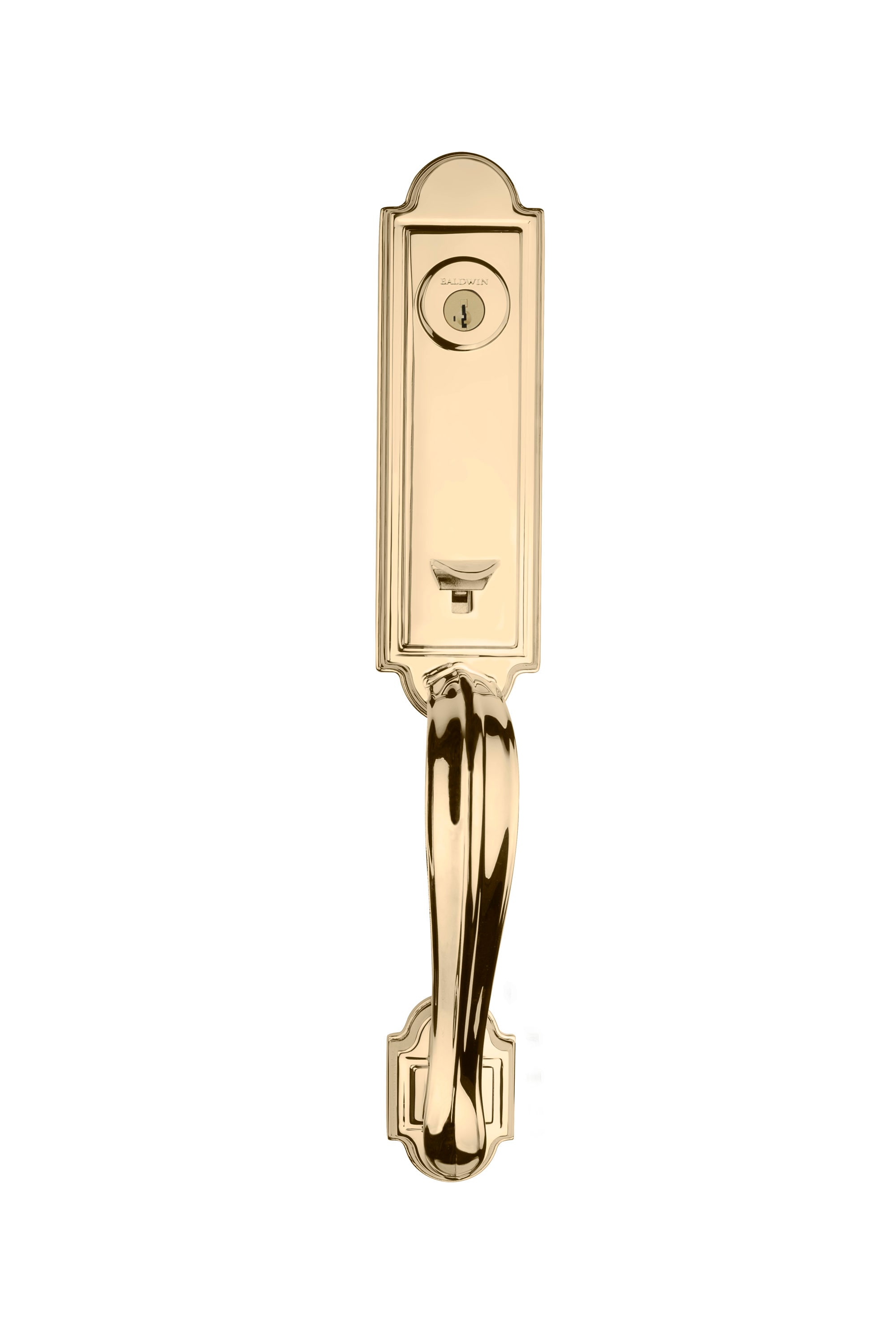 Baldwin Prestige Avendale Lifetime Polished Brass Smartkey Single