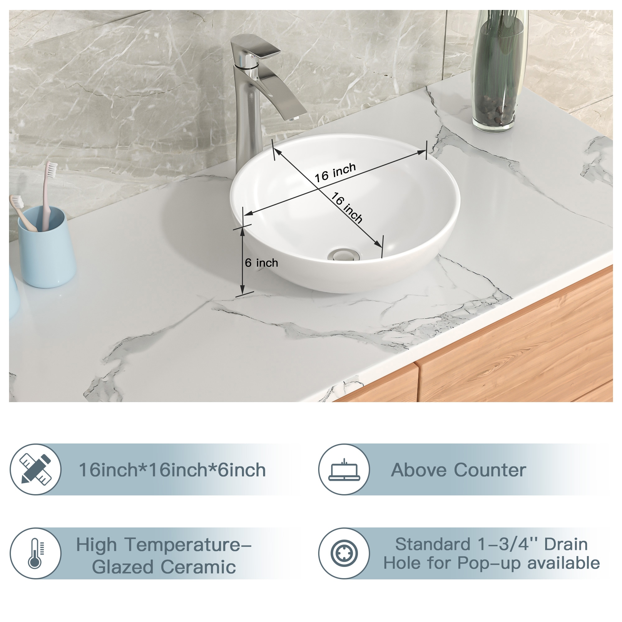 Lordear LD-LMP18005 Bath-Sink - View #5