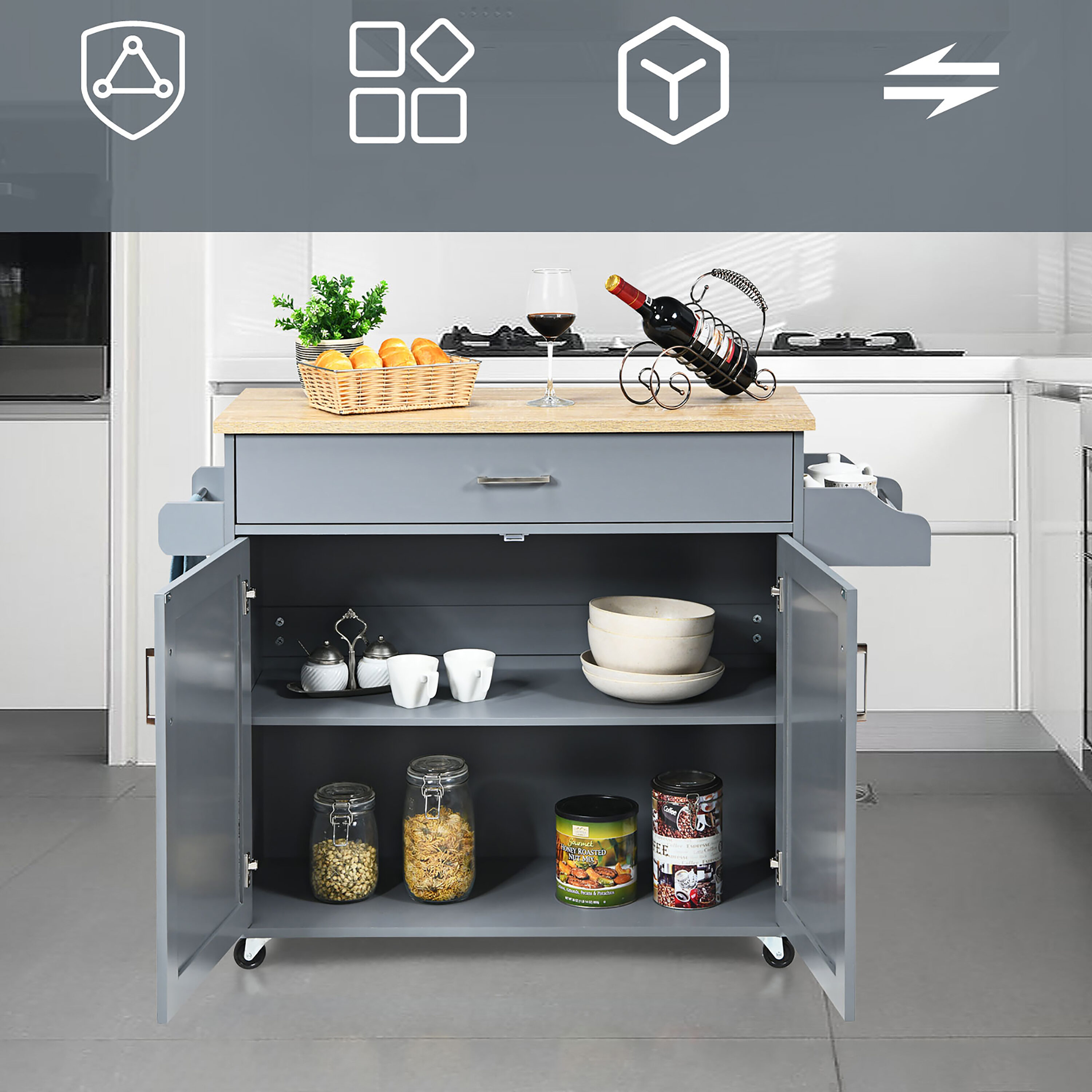 Goplus LWS00277 Kitchen-Furniture - View #7