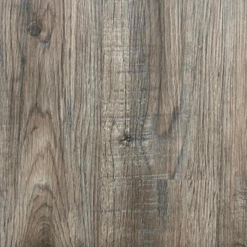 Deco Products (Sample) HYDROSTOP Northshire Gray Wood look 20-mil Waterproof and Water Resistant Interlocking Flooring Sample Packs #SAR144