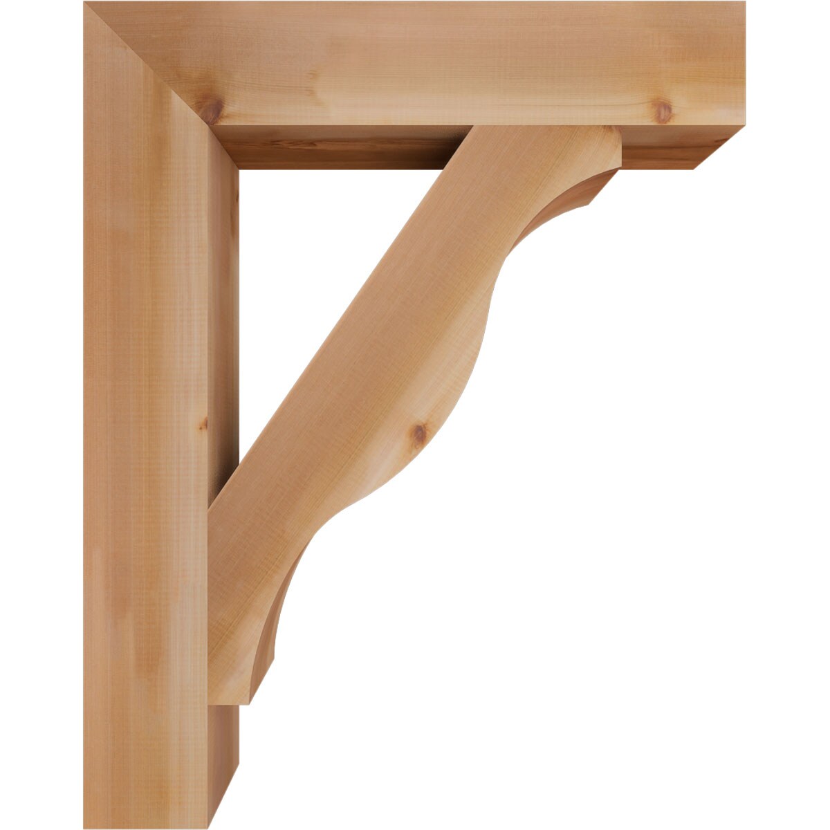 Ekena Millwork BKT06X32X40FST05SWR Exterior-Brackets-Braces - View #3