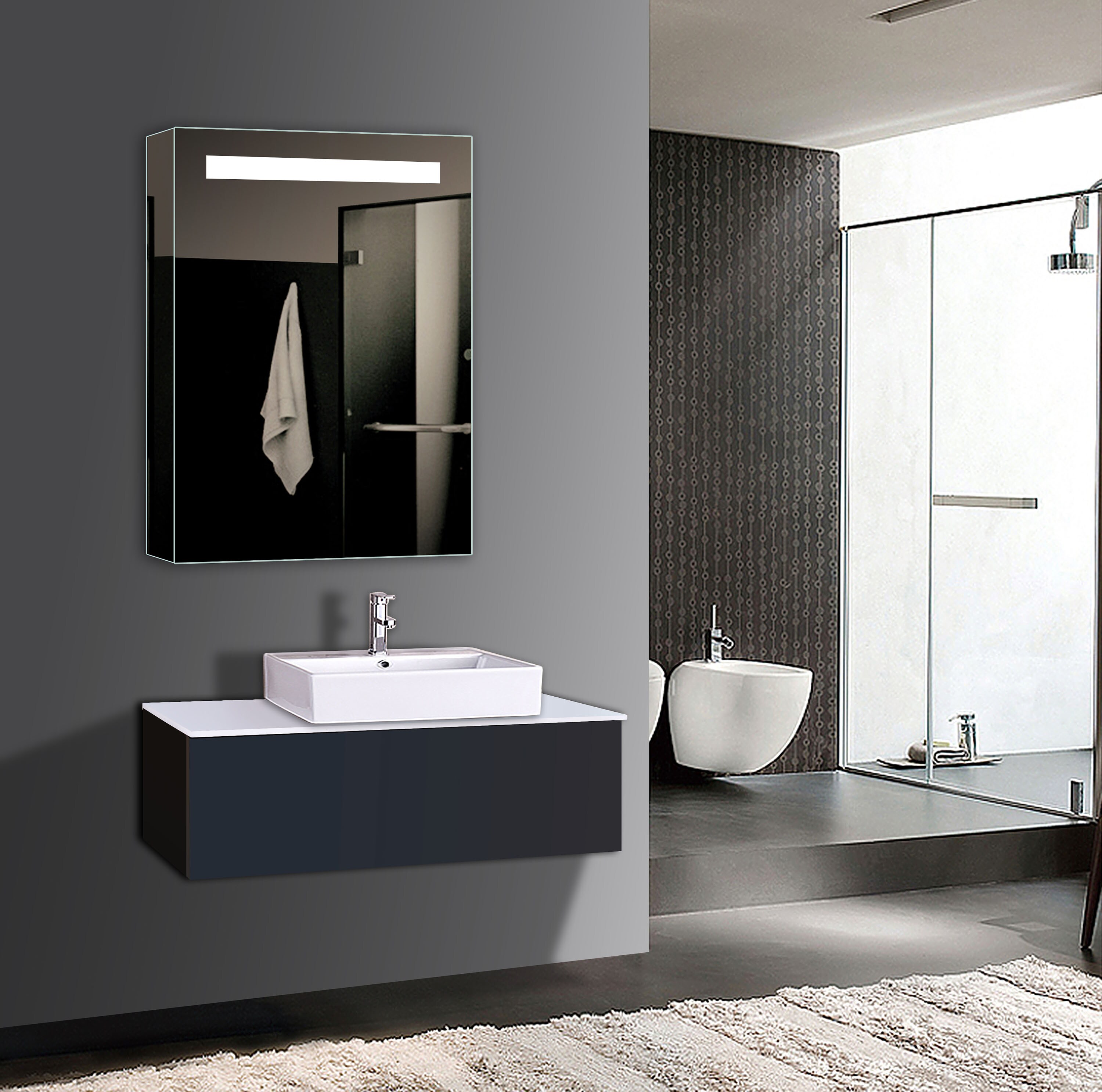 lighted IMPRESSIONS LI8370 Bathroom-Medicine-Cabinets - View #8