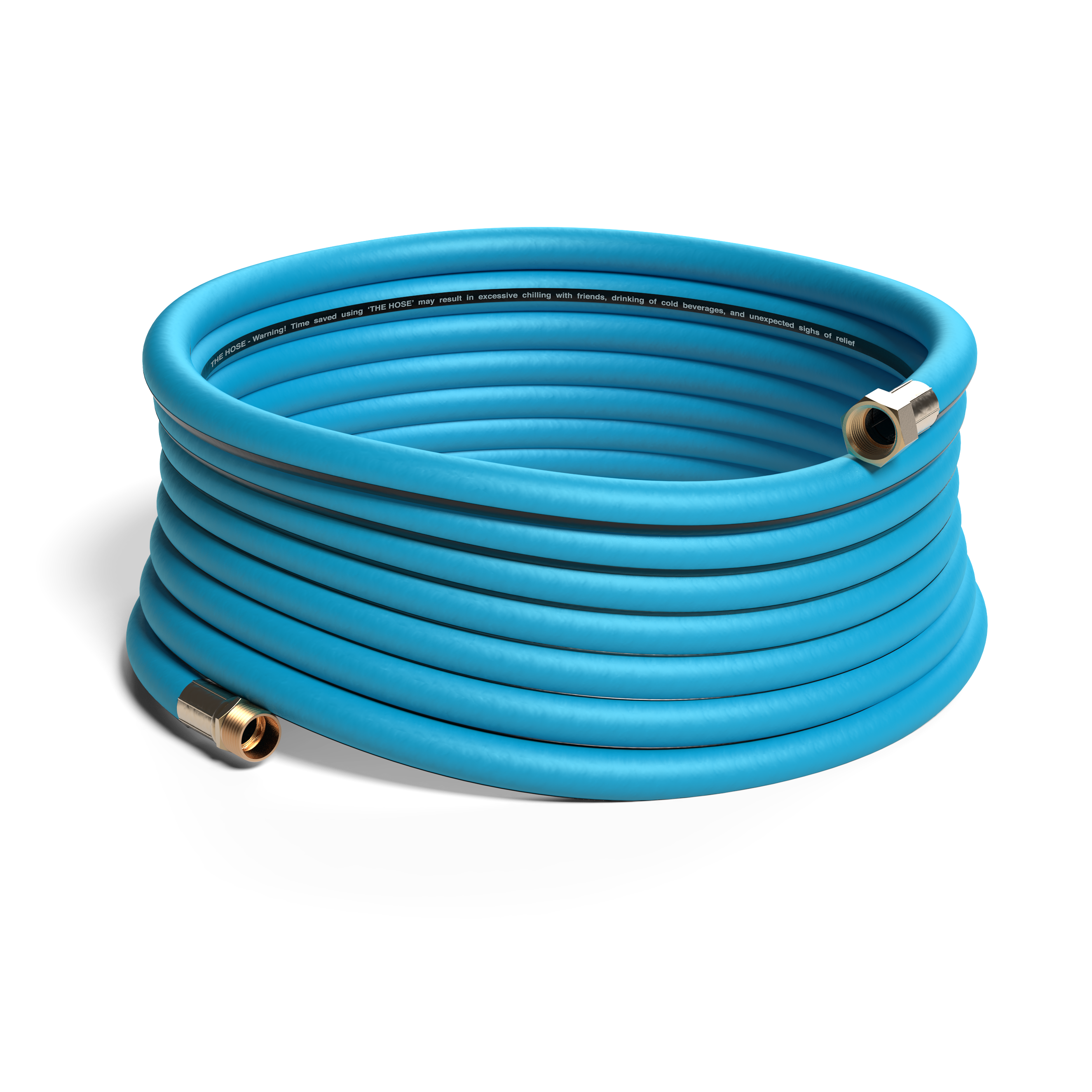 Aeromixer AERO100-HK THE HOSE 1-in x 100-ft Heavy -Duty Kink Free Vinyl Blue Hose