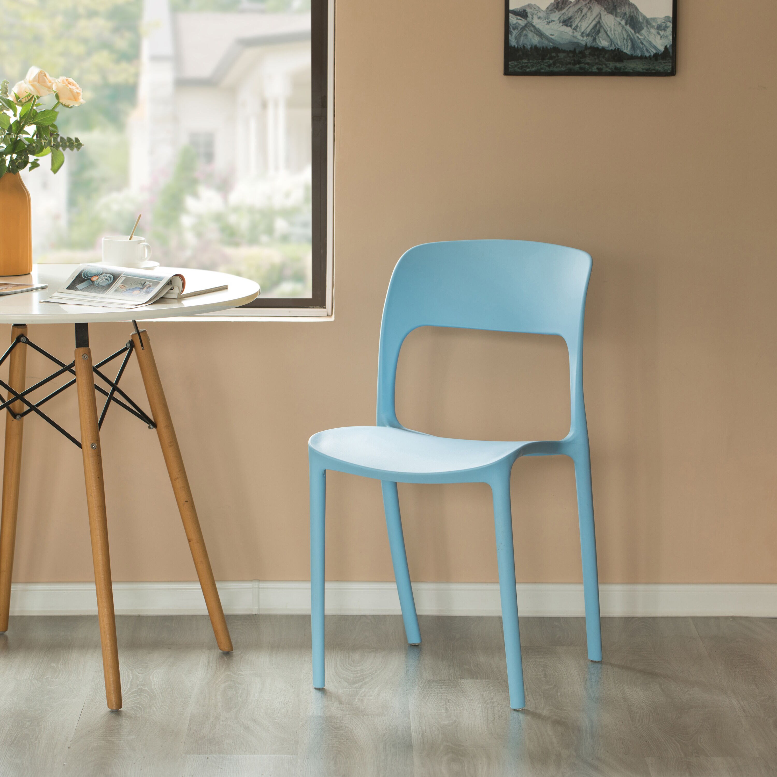 FABULAXE QI004227.BL.4 Dining-Chairs - View #6