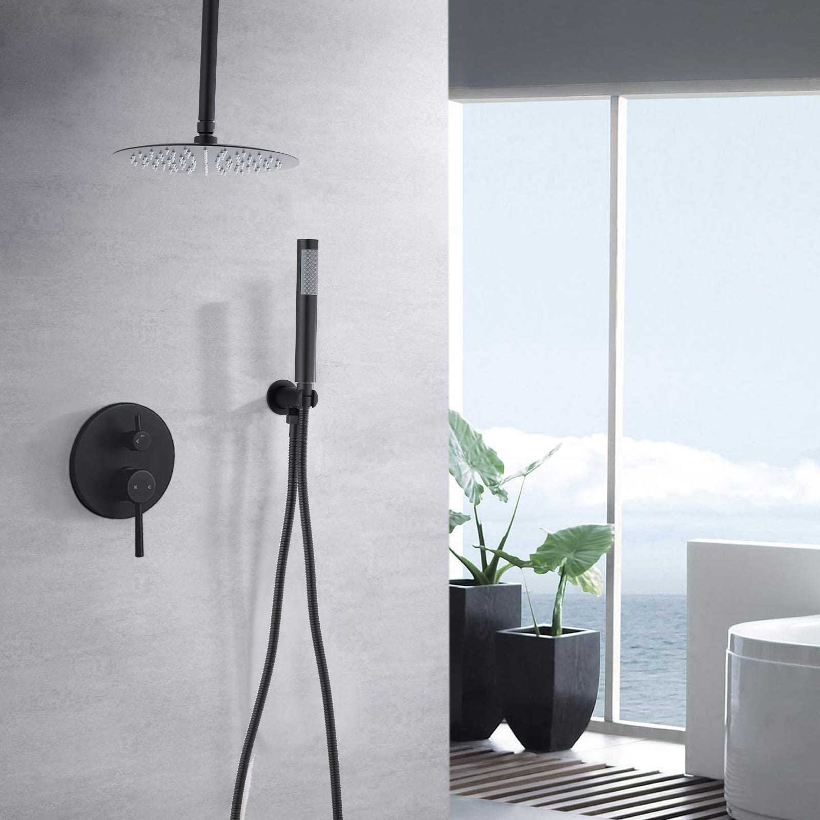 UCLIMAA UCA3585MB Showerhead-Bar-Panels - View #7