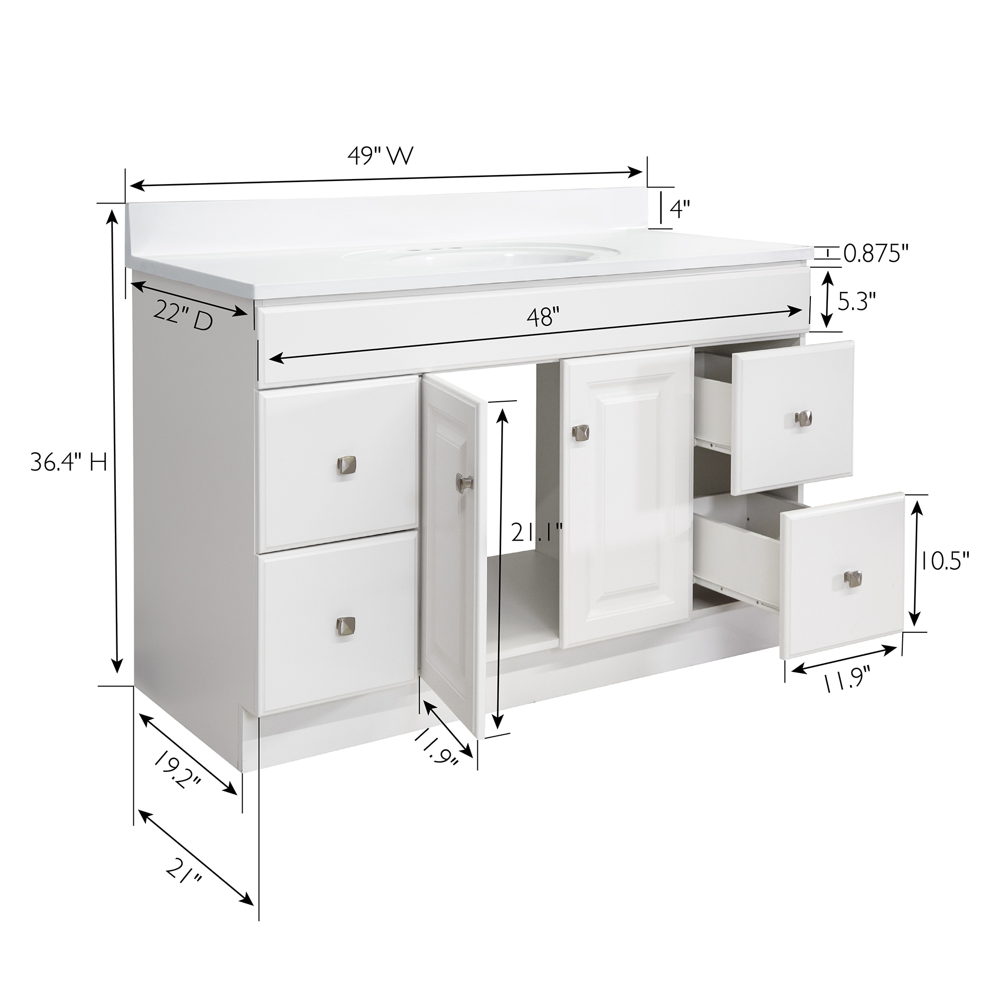 Design House 586479 Bath-Vanity-Combo - View #3