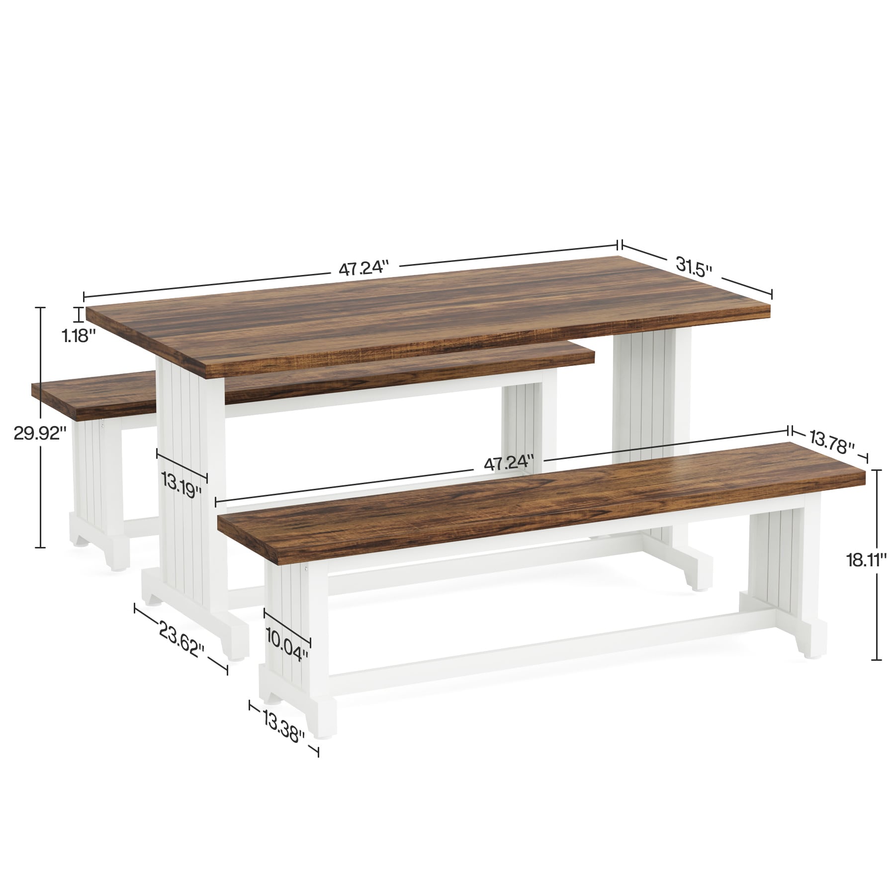 Fnova LWTJ-F1927 Dining-Tables - View #3