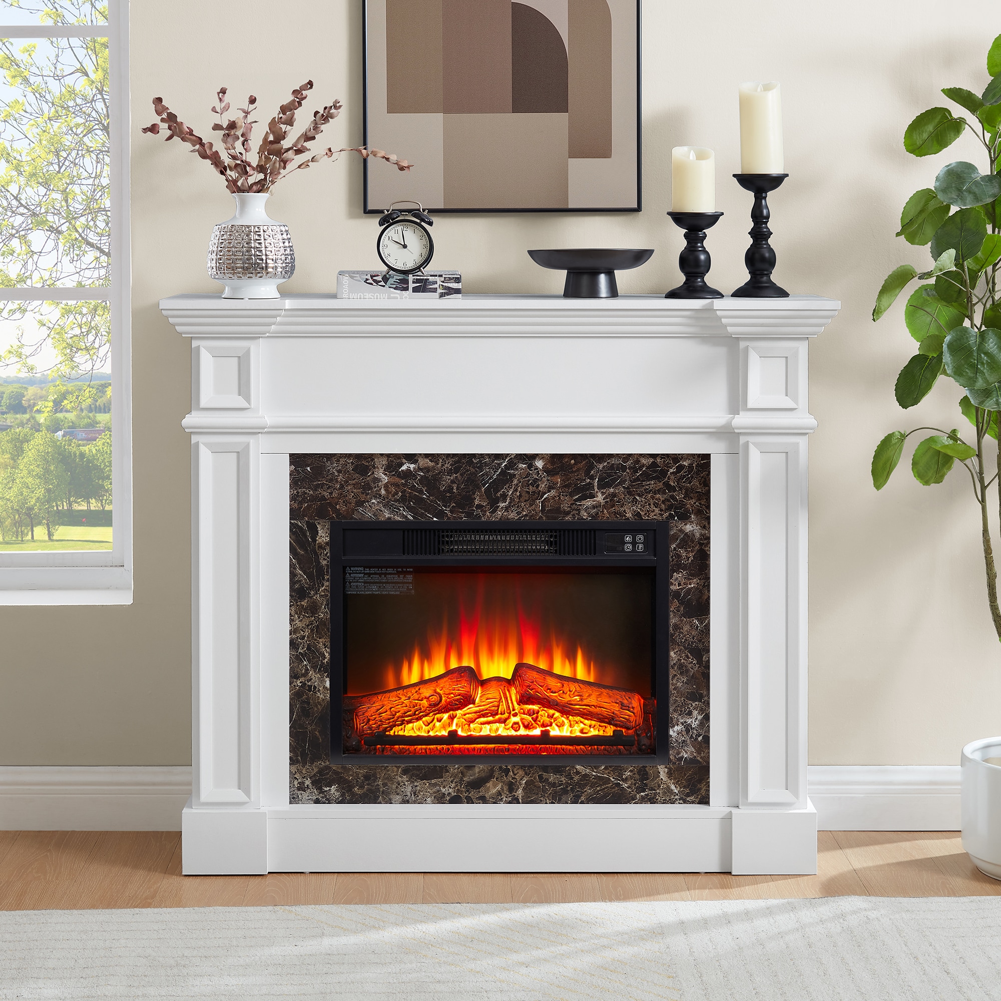 SINOFURN SYC070030BK Electric-Fireplaces - View #4