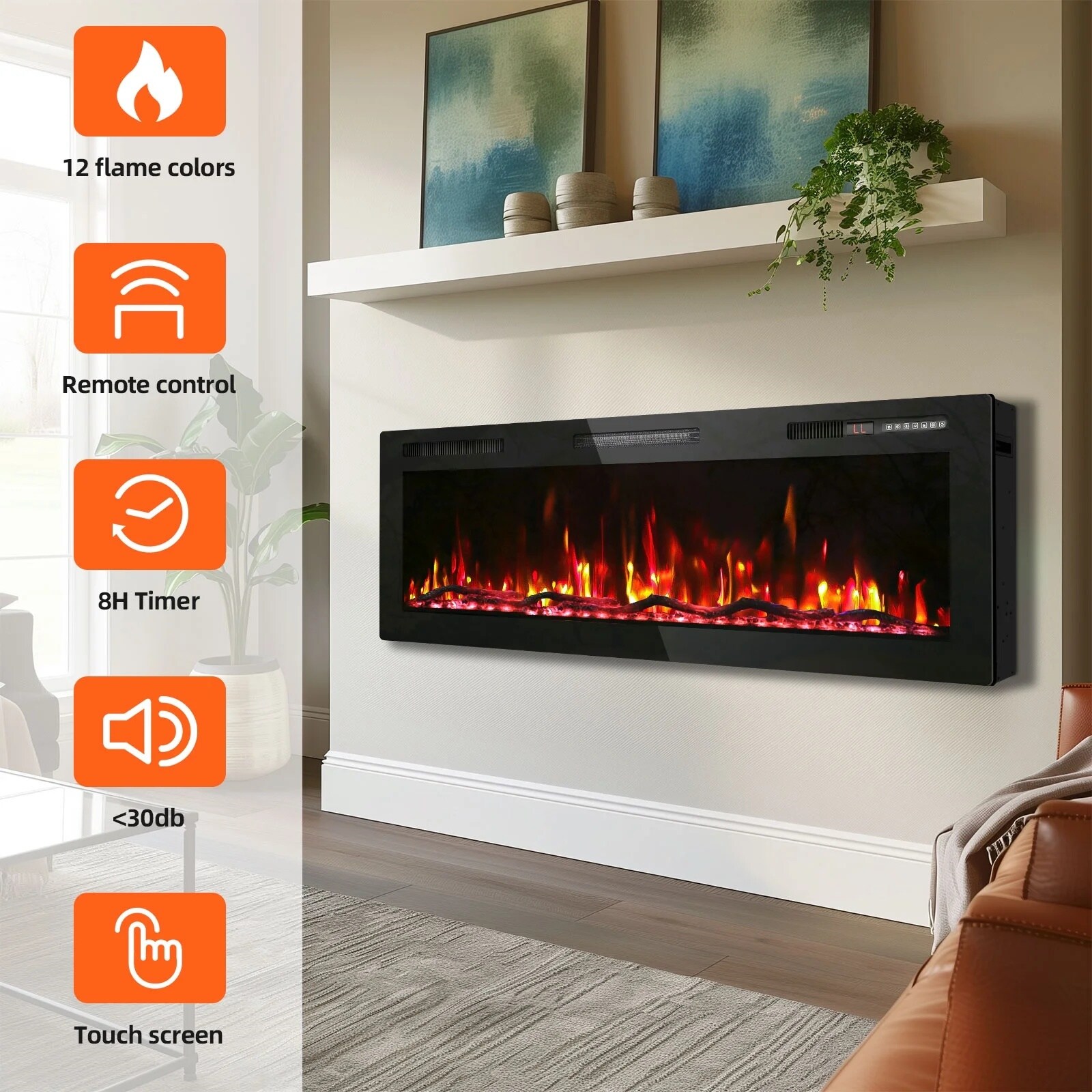 EdenDirect AL-NB50EJC Electric-Fireplace-Fireboxes - View #3