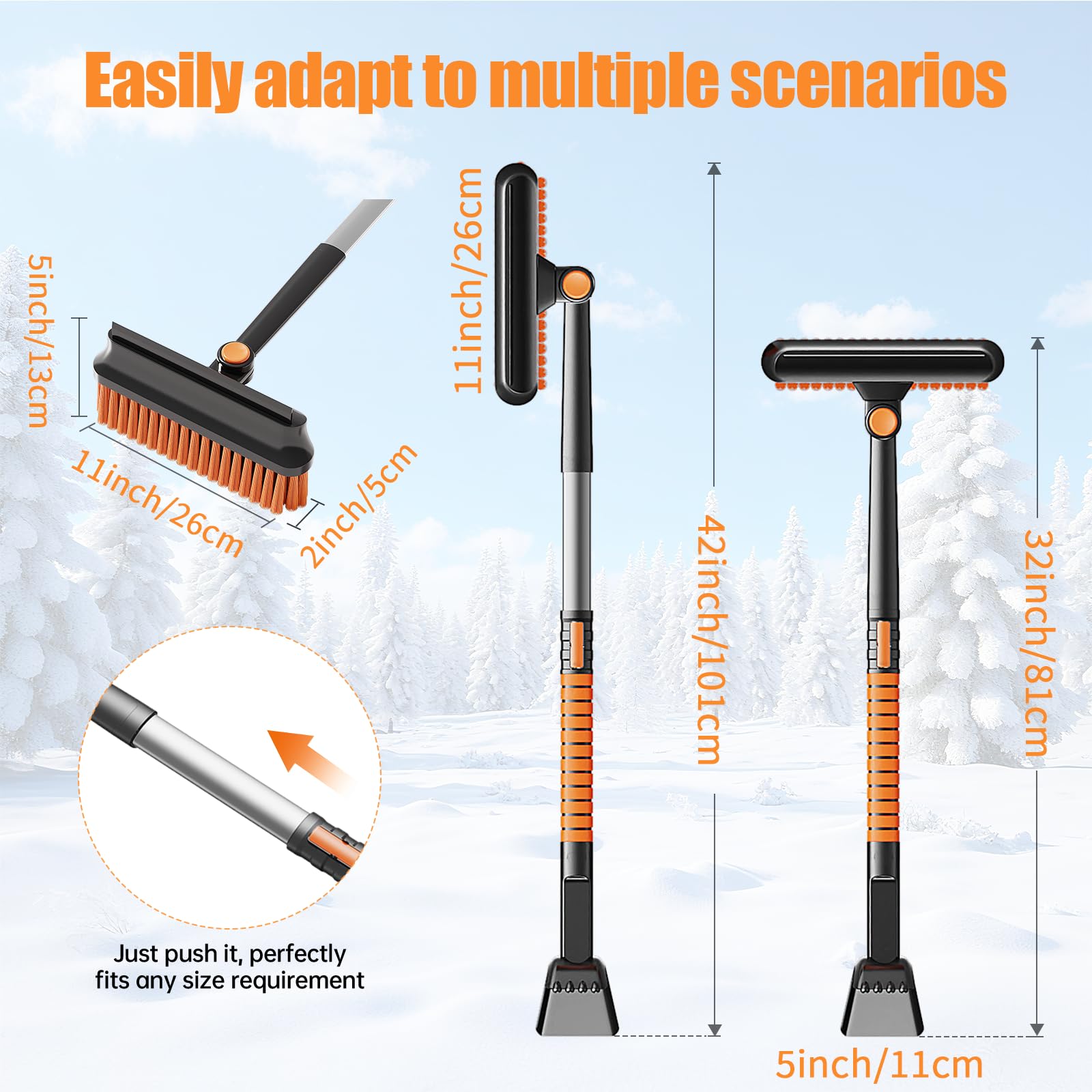 Afoxsos LAF1222W28 Snow-Shovels - View #7