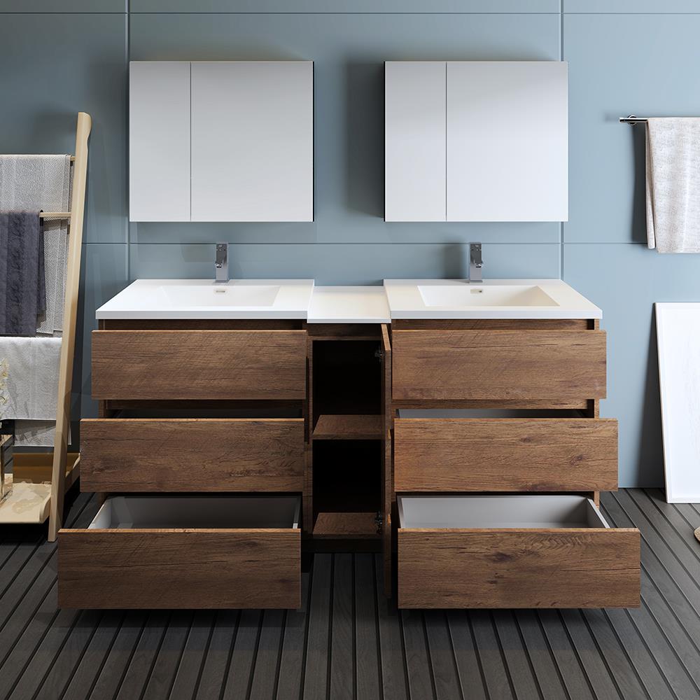 Fresca FVN93-301230RW-D Bath-Vanity-Combo - View #3
