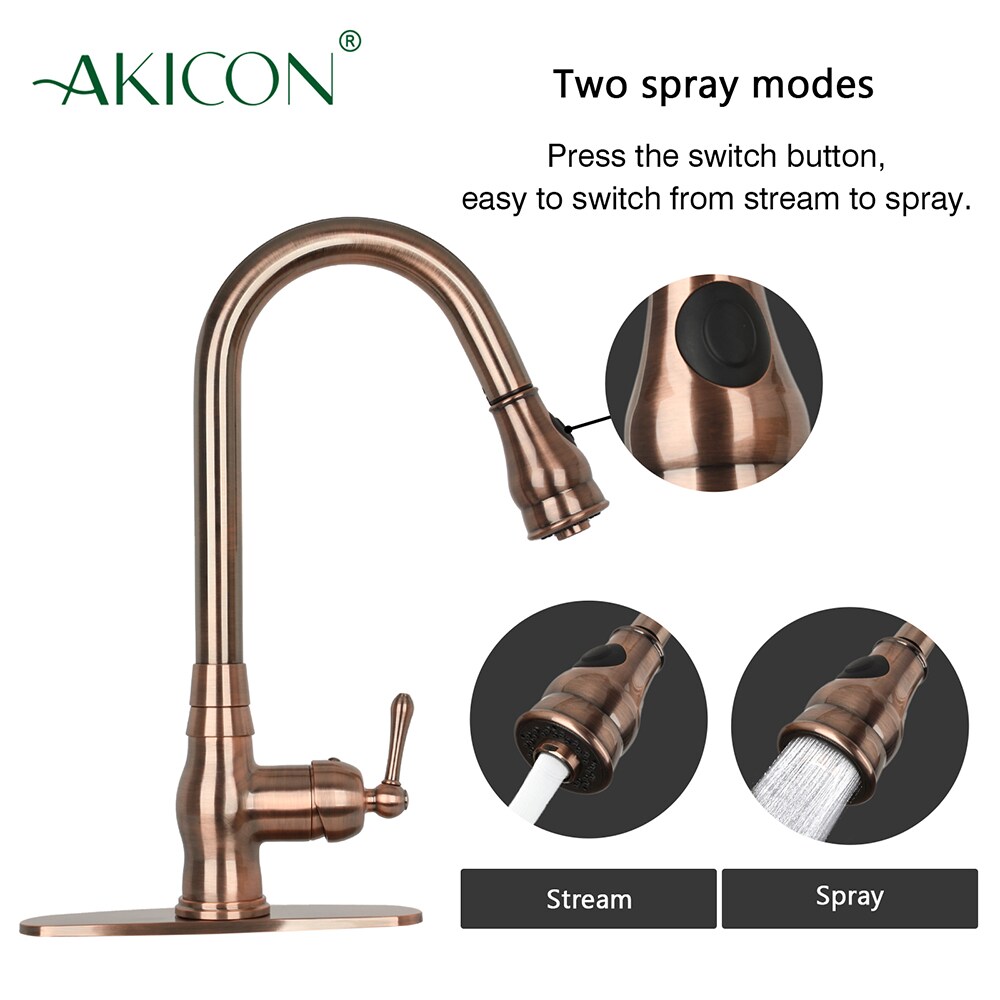 Akicon AK418-AC Kitchen-Faucets - View #4