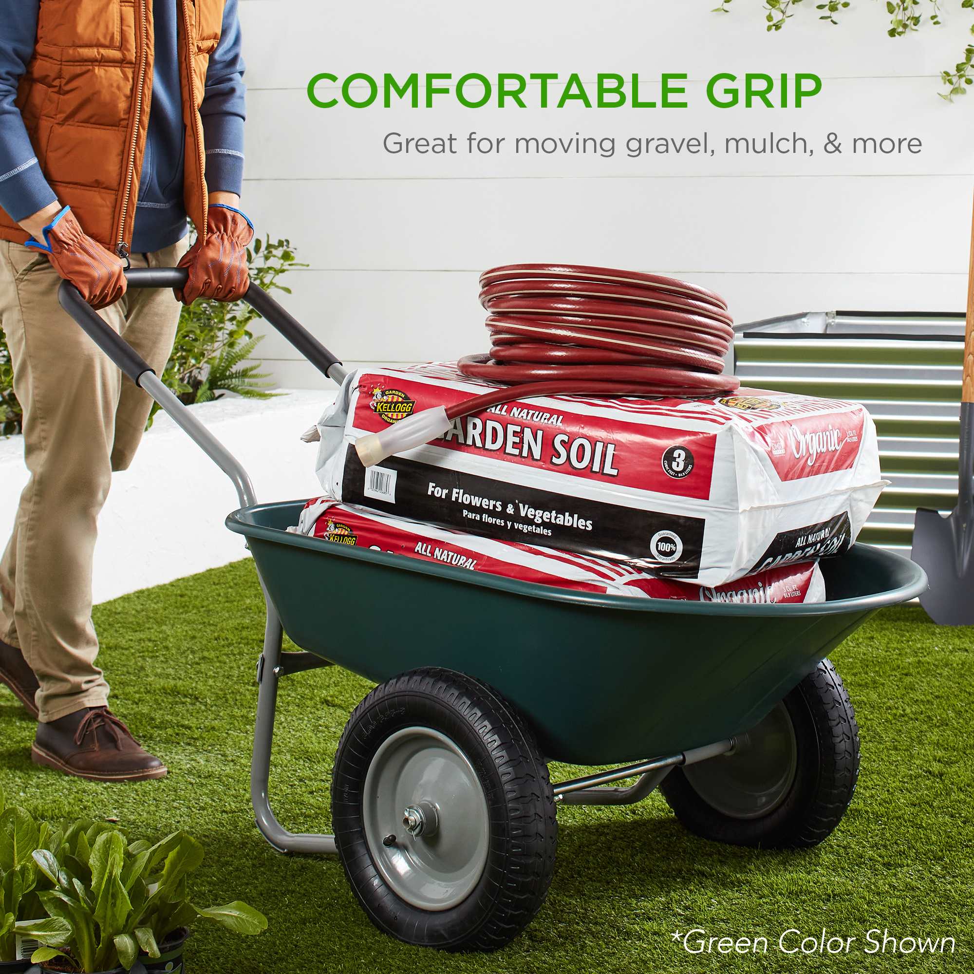 Best Choice Products SKY7888 wheelbarrow - View #6