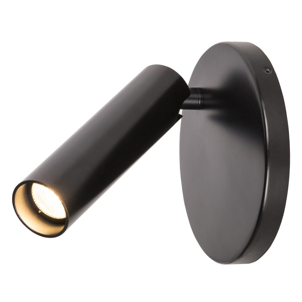 VidaLite 1.2-in W 1-Light Black Modern/Contemporary Wall Sconce in the ...