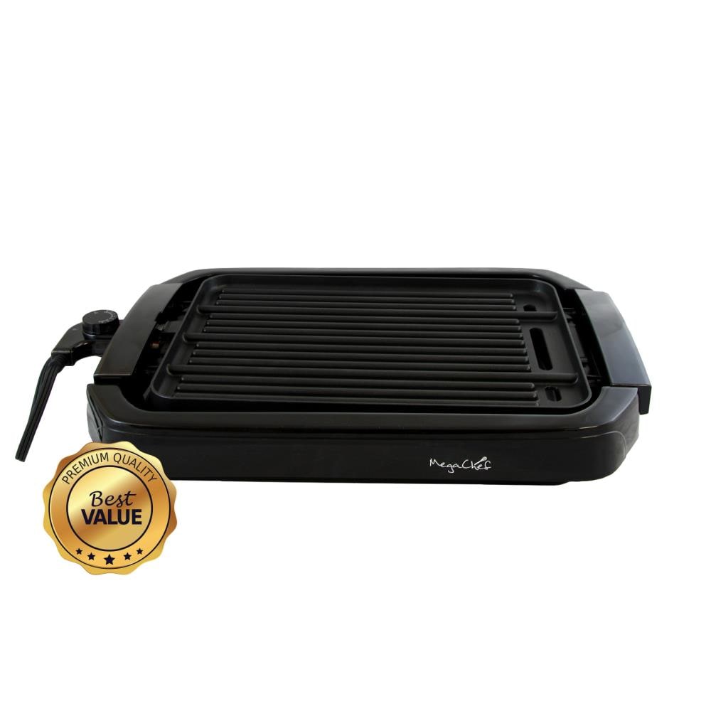 George Foreman Open Grate Smokeless 16.34-in L x 11.22-in W Non