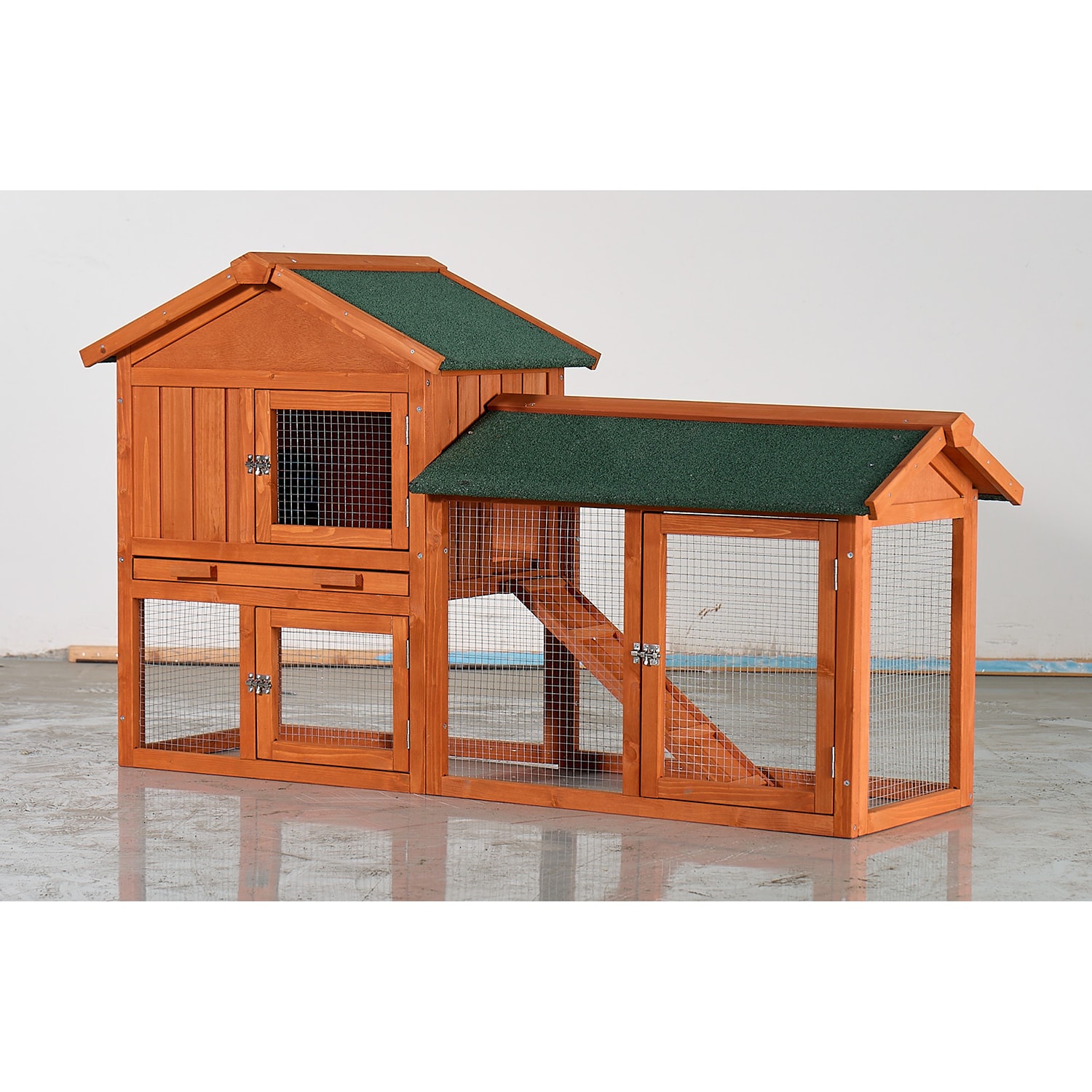 GZMR GZ-WK253 Chicken-Coops-Rabbit-Hutches - View #2