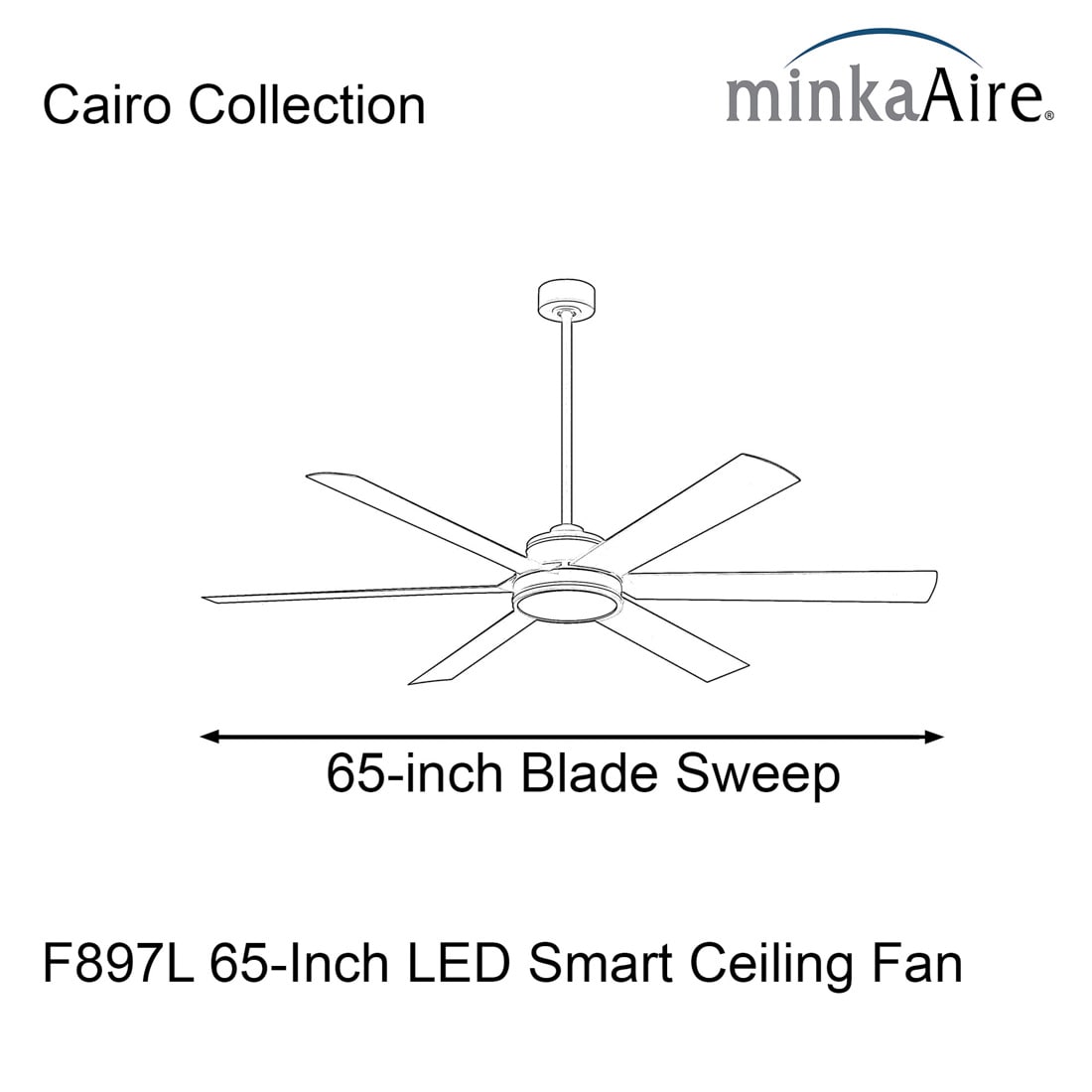 Minka Aire F897L-BNW/CL Ceiling-Fans - View #8