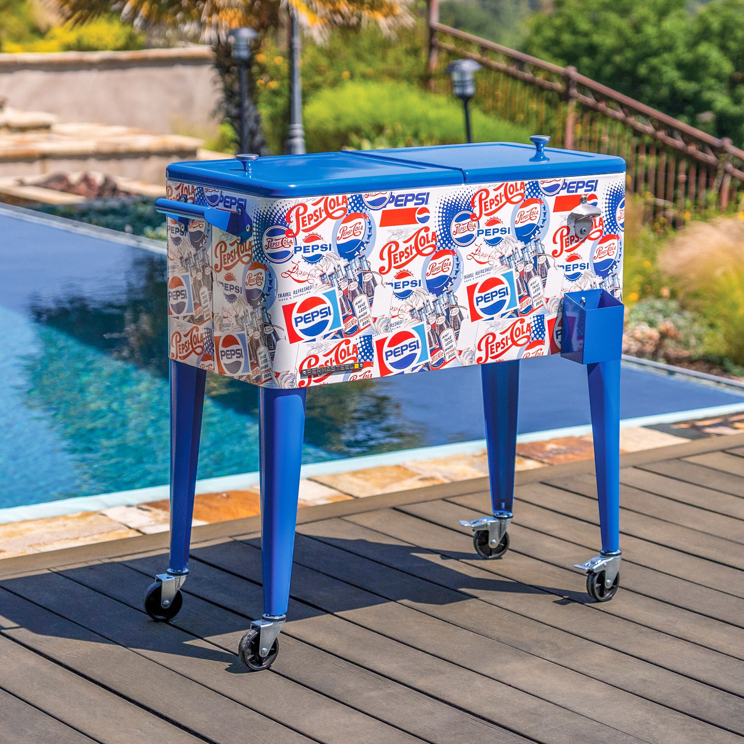 Permasteel PS-203-PE-WG Beverage-Coolers - View #2