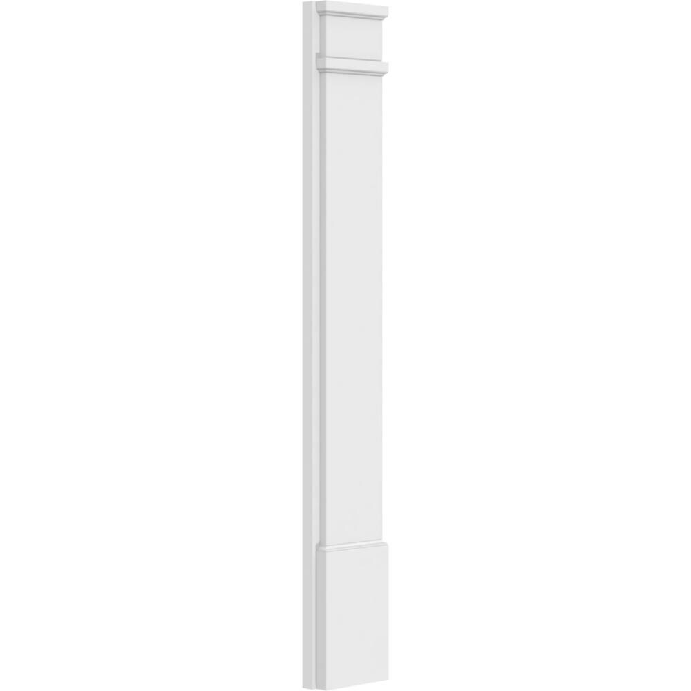 Ekena Millwork PILP07X048SM02-2 Entry-Door-Casing-Accents - View #4