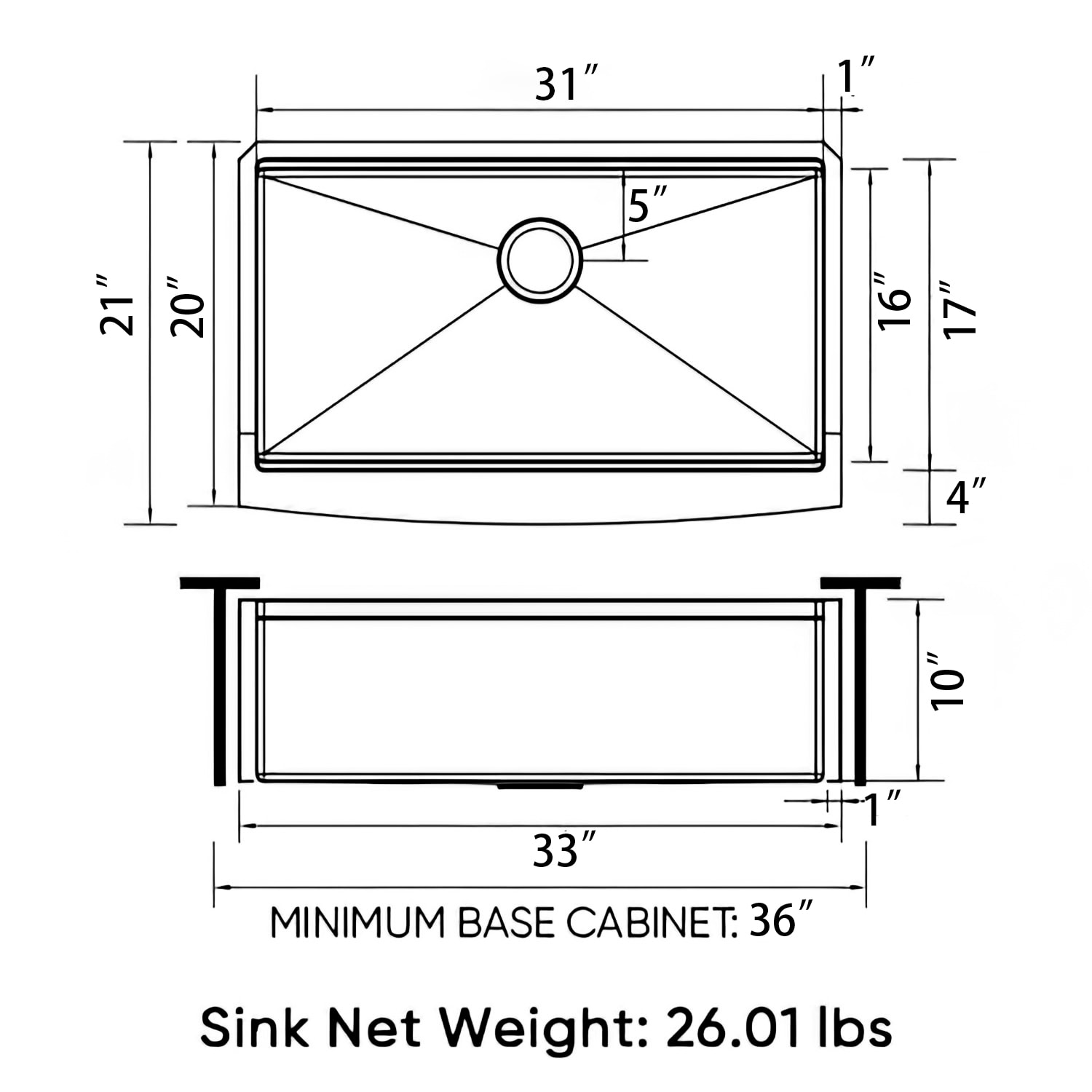 Sinber KSS0004S-OL Kitchen-Sinks - View #7