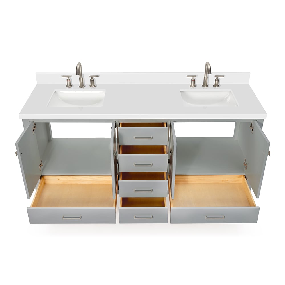 ARIEL A073DWQRVOGRY Bath-Vanity-Combo - View #6