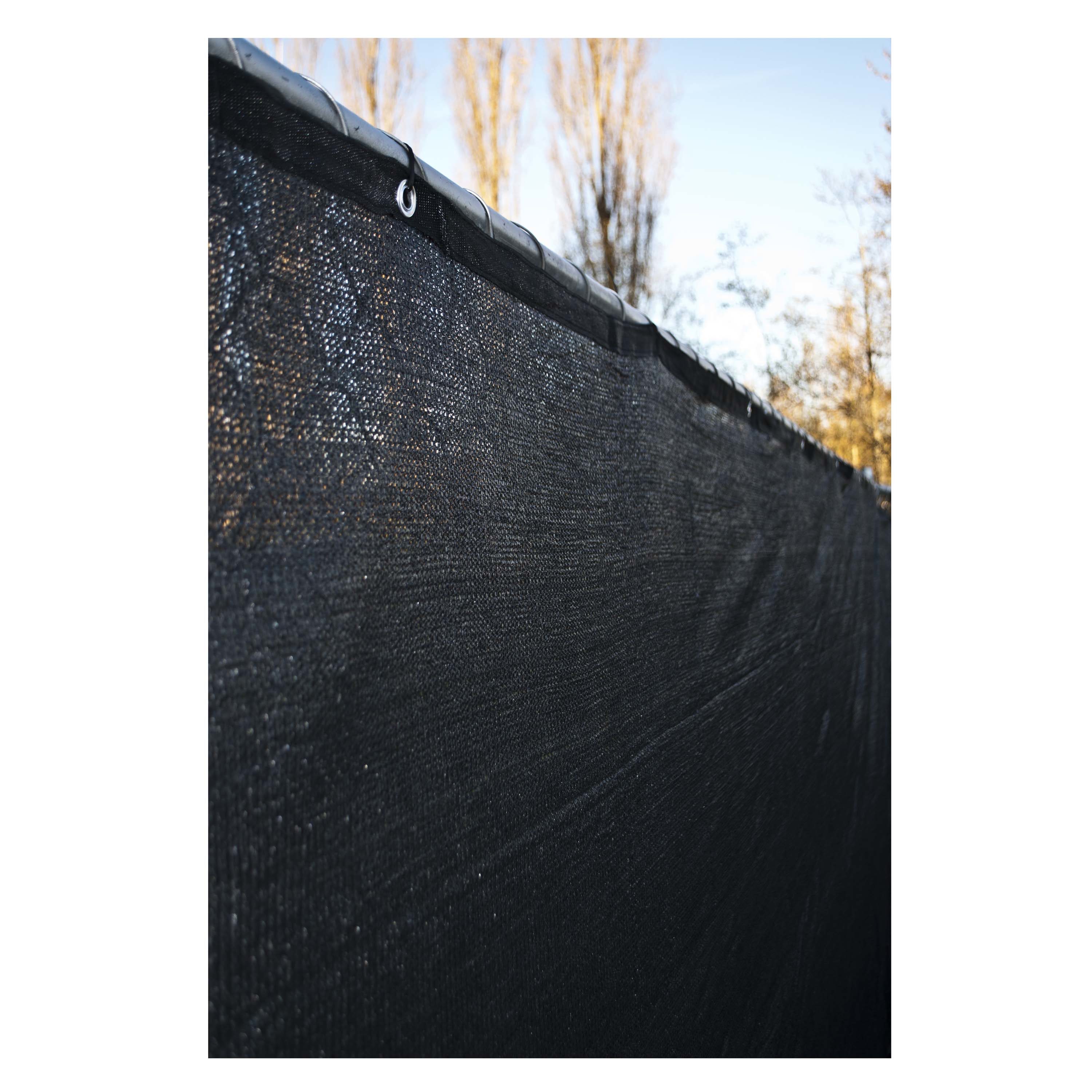 ALEKO PLK0425BLK-LO Chain-Link-Fence-Slats - View #8