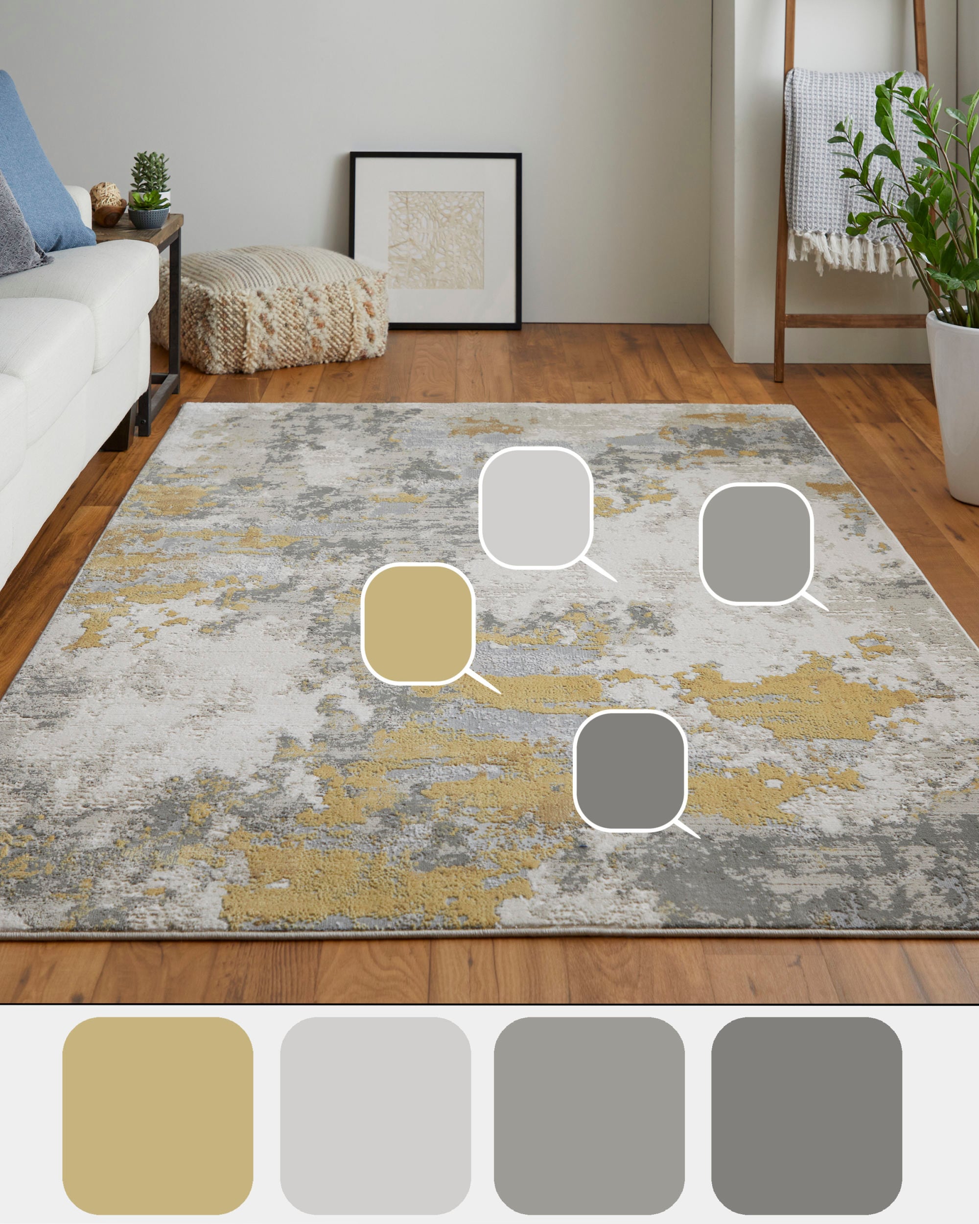 Room Envy 735R3970GLDBIRE10 rugs - View #9