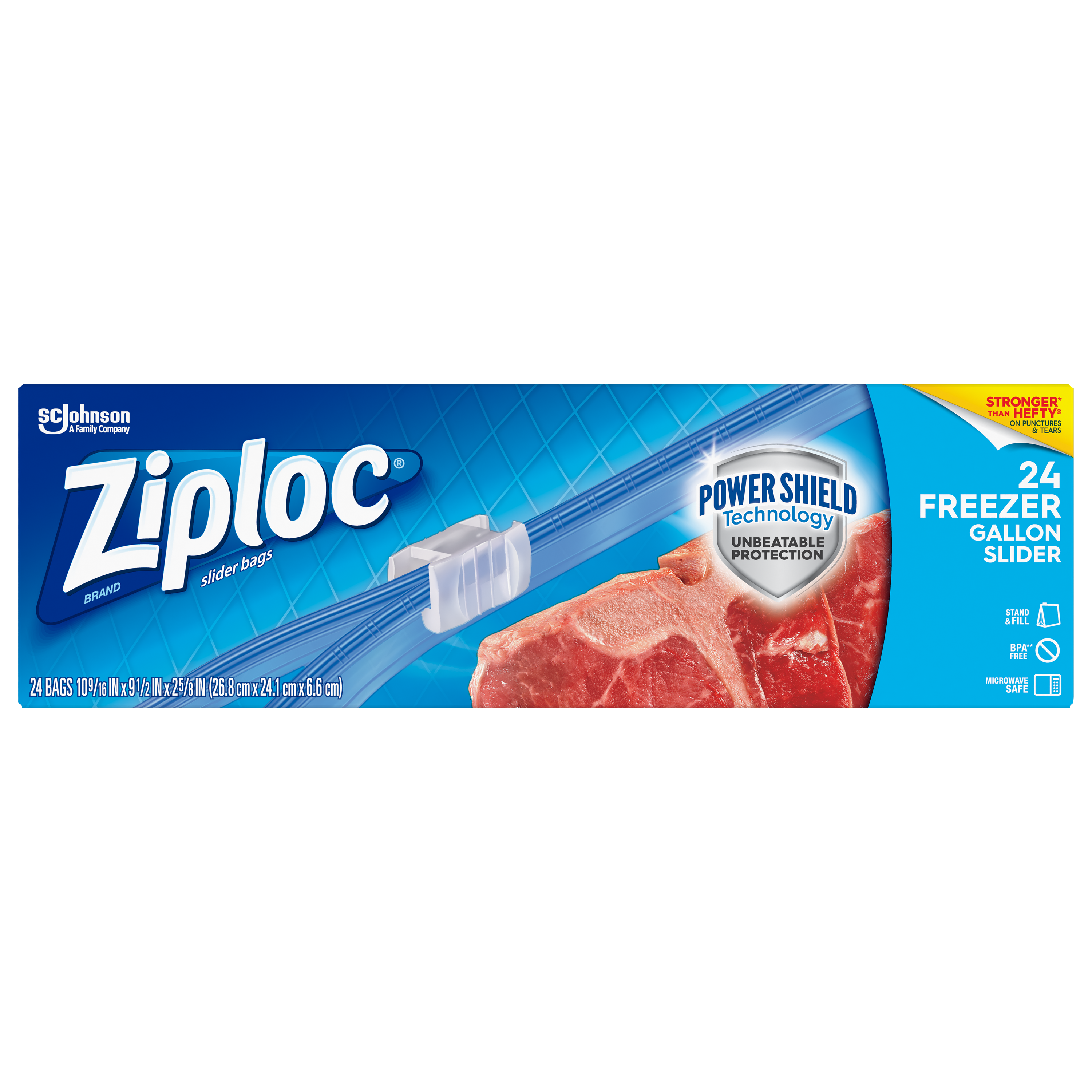 Ziploc 24-Pack-Gallon Food Bag in the Food Storage Containers