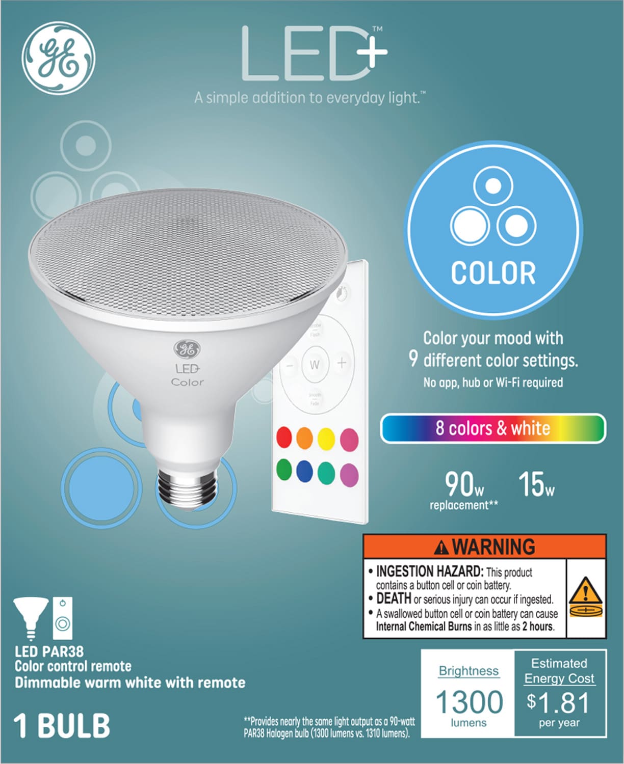 GE 93128353 Led-Flood-Spot-Light-Bulbs - View #4
