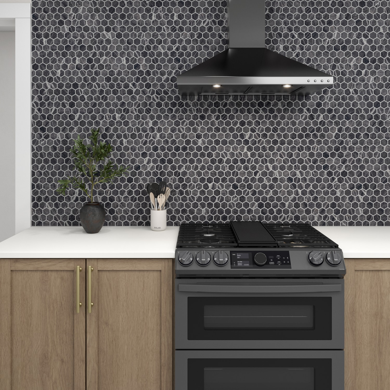 STAINMASTER SM6115HEXXTMTLW Ceramic-Tile - View #7