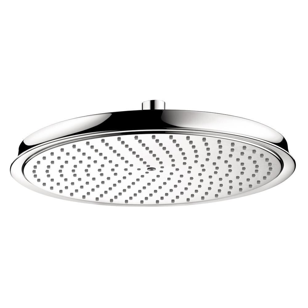 Hansgrohe Hg Chrome 12-in Round Fixed Rain Shower Head 2.5-GPM (9.5-LPM ...