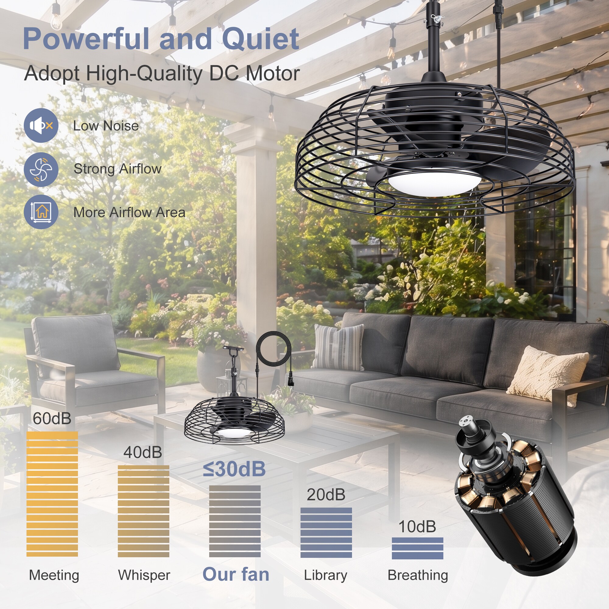 Airsurfer AS-39004-BK-2 Ceiling-Fans - View #8