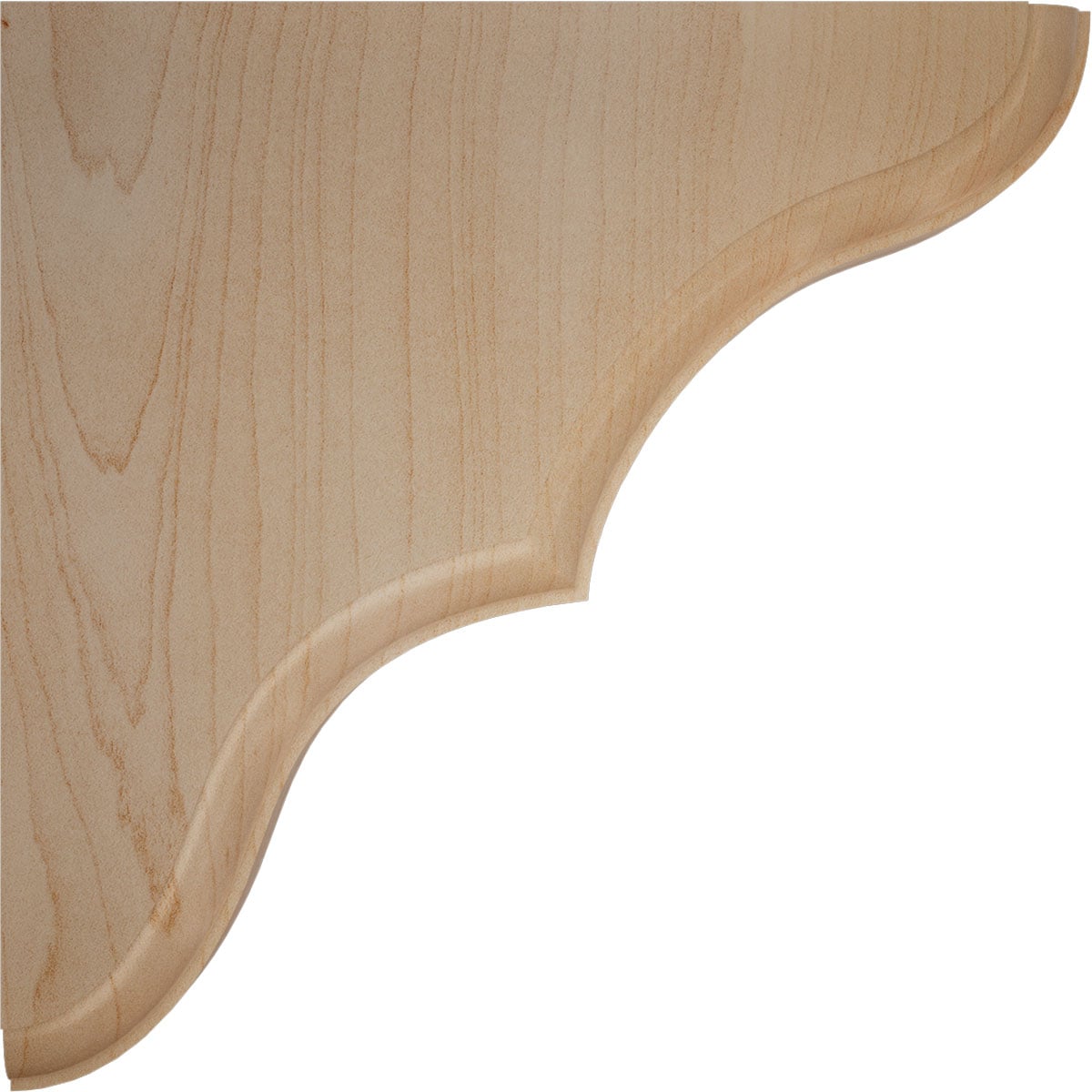 Ekena Millwork BKTW02X06X06STMA Exterior-Brackets-Braces - View #3
