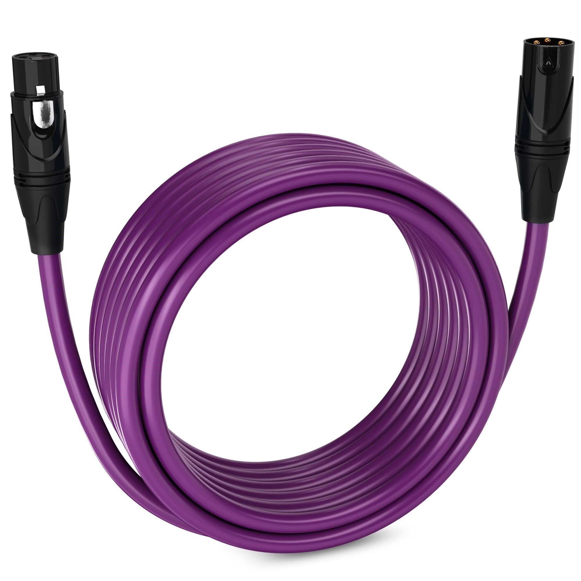 LyxPro 25 ft Balanced XLR Cable - Male to Female - 3 Pin Microphone Cable