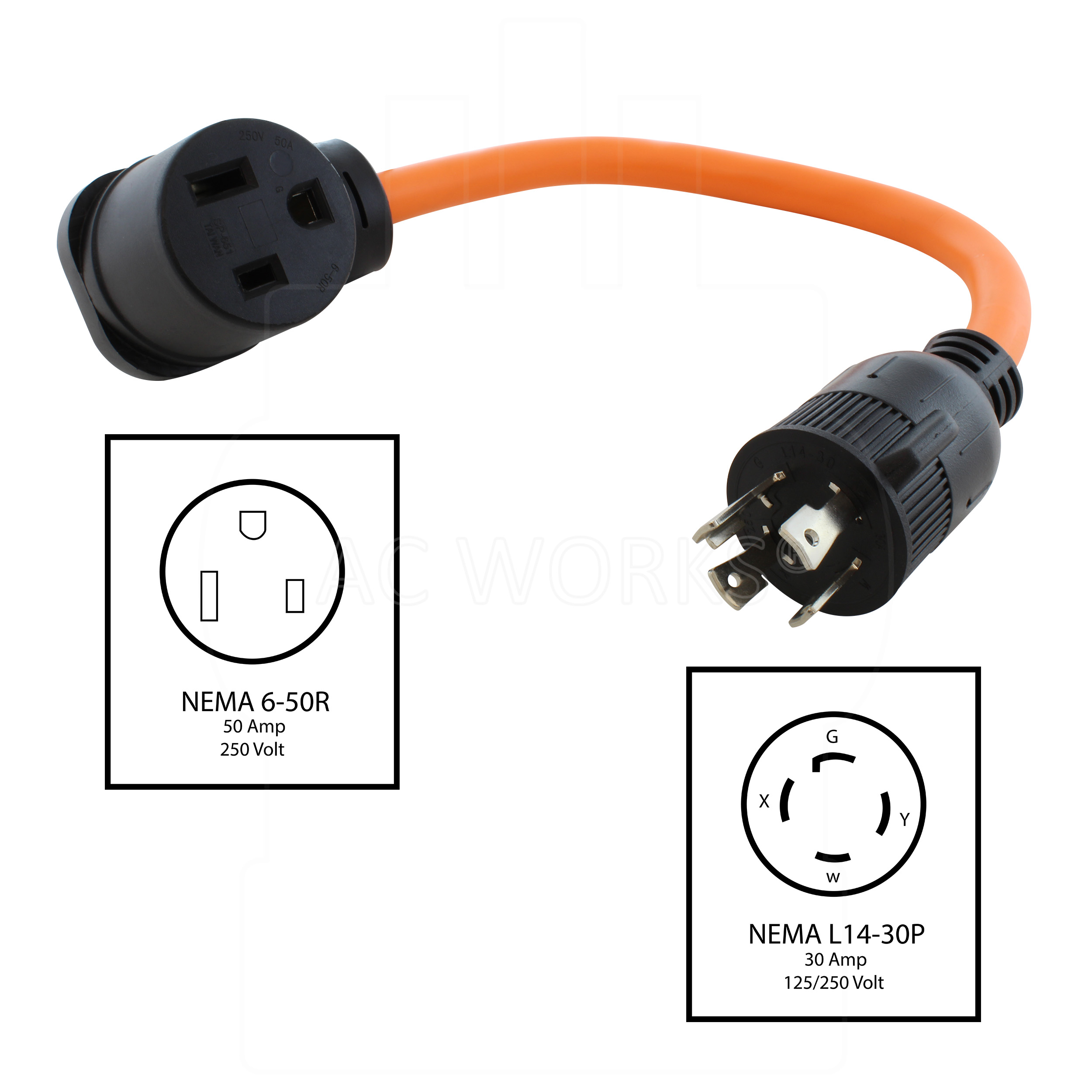 AC WORKS WDL1430650-018 Power-Outlet-Taps - View #2