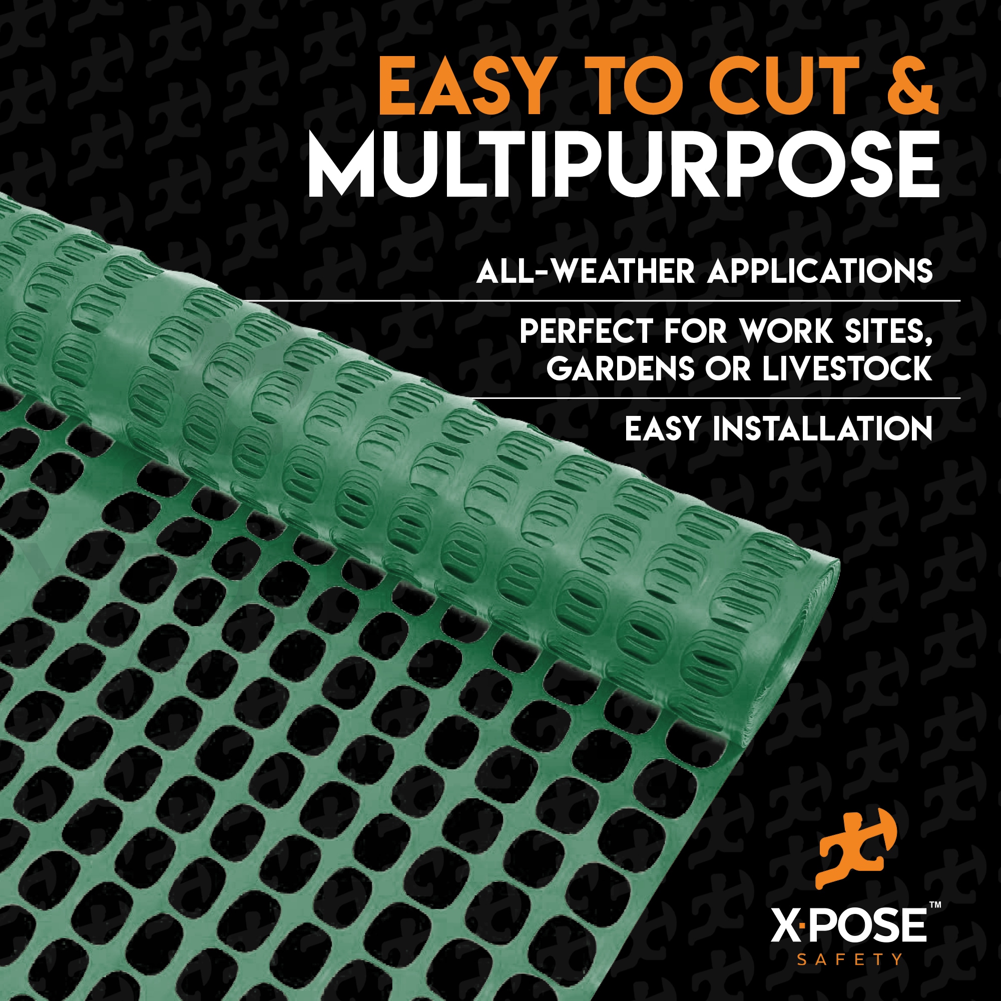 XPOSE SAFETY SFG-4100-X Rolled-Fence - View #4