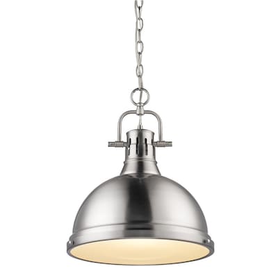 Golden Lighting Duncan 8.875-in W 1-Light Pewter Transitional Wall Sconce Golden Lighting Duncan 8.875-in W 1-Light Pewter Transitional Wall Sconce