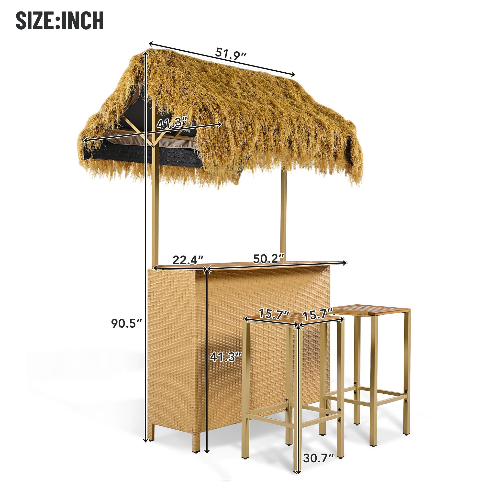 AAZJ JDG-958AAA Patio-Dining-Sets - View #7