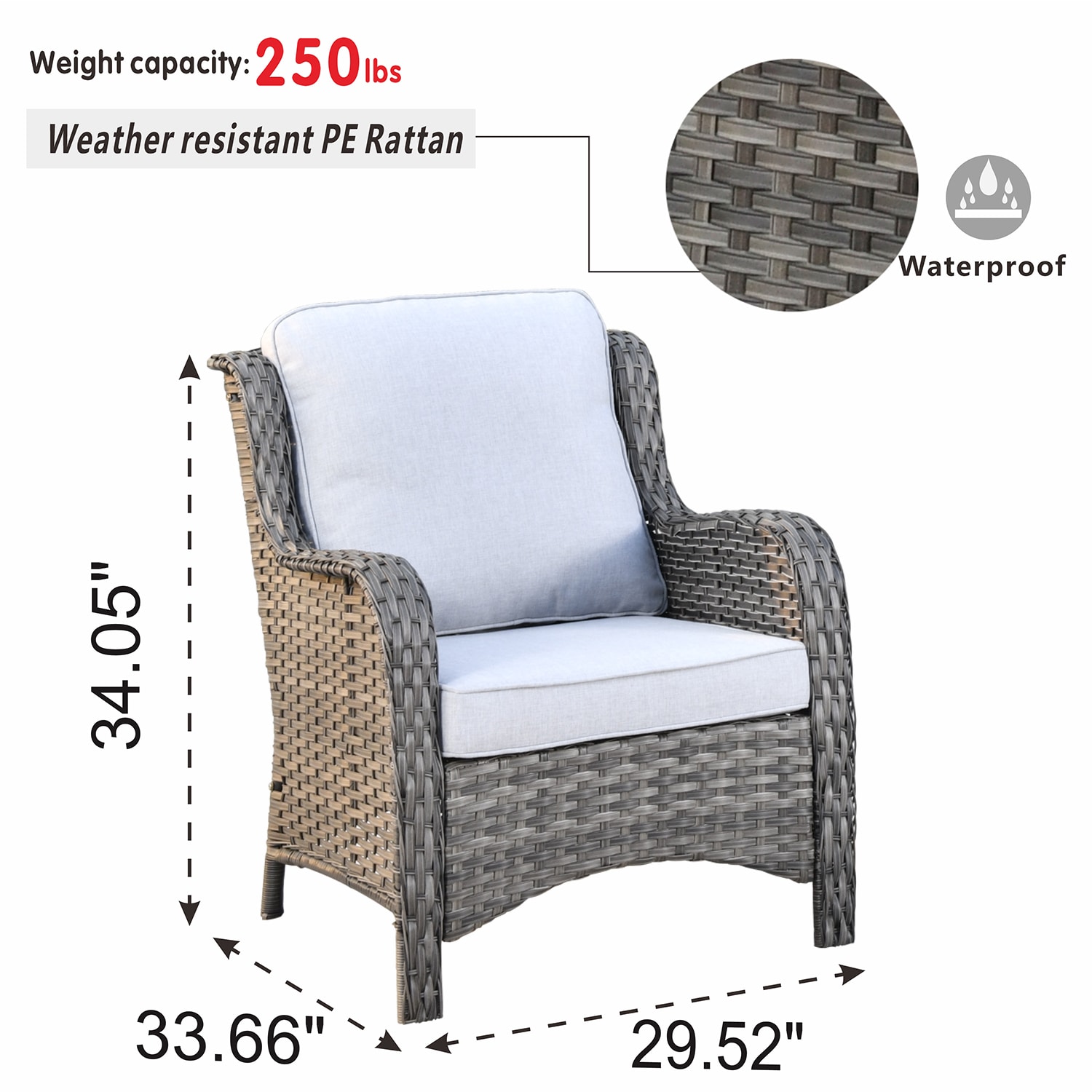 XIZZI GXCT40022T Patio-Chairs - View #6