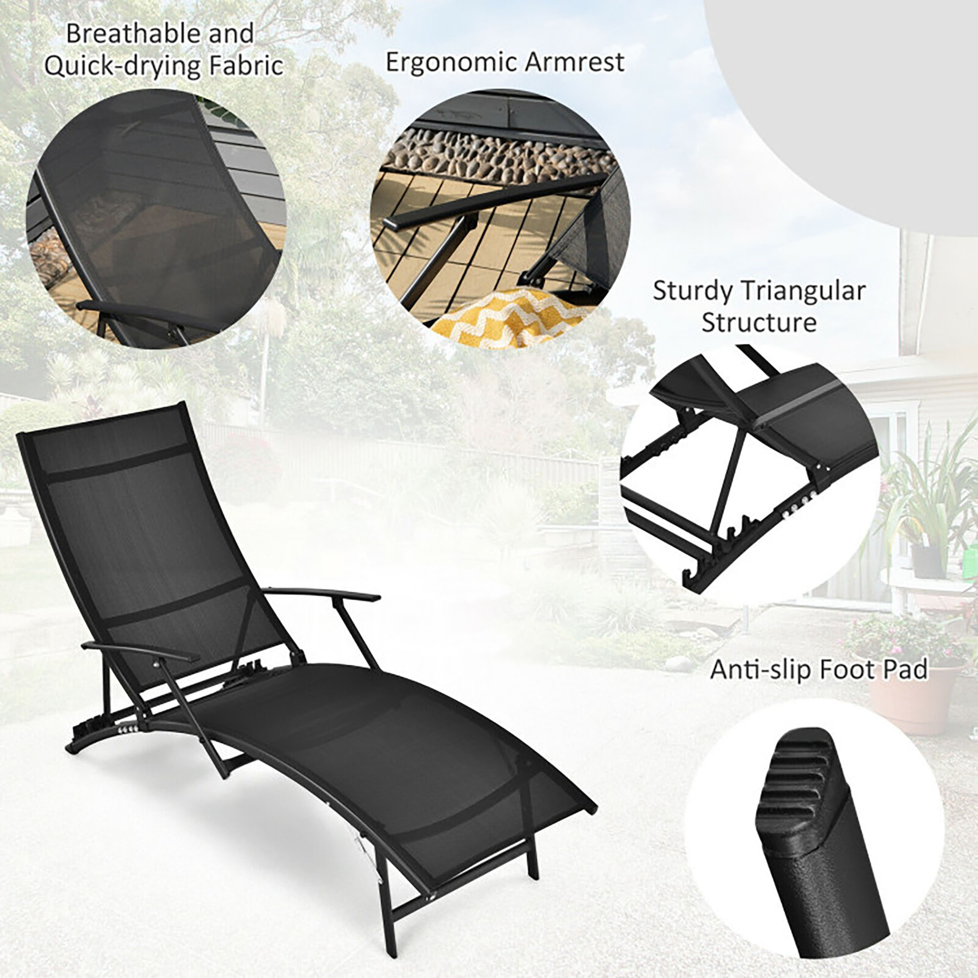 CASAINC CN-F1017-4 Patio-Chairs - View #8