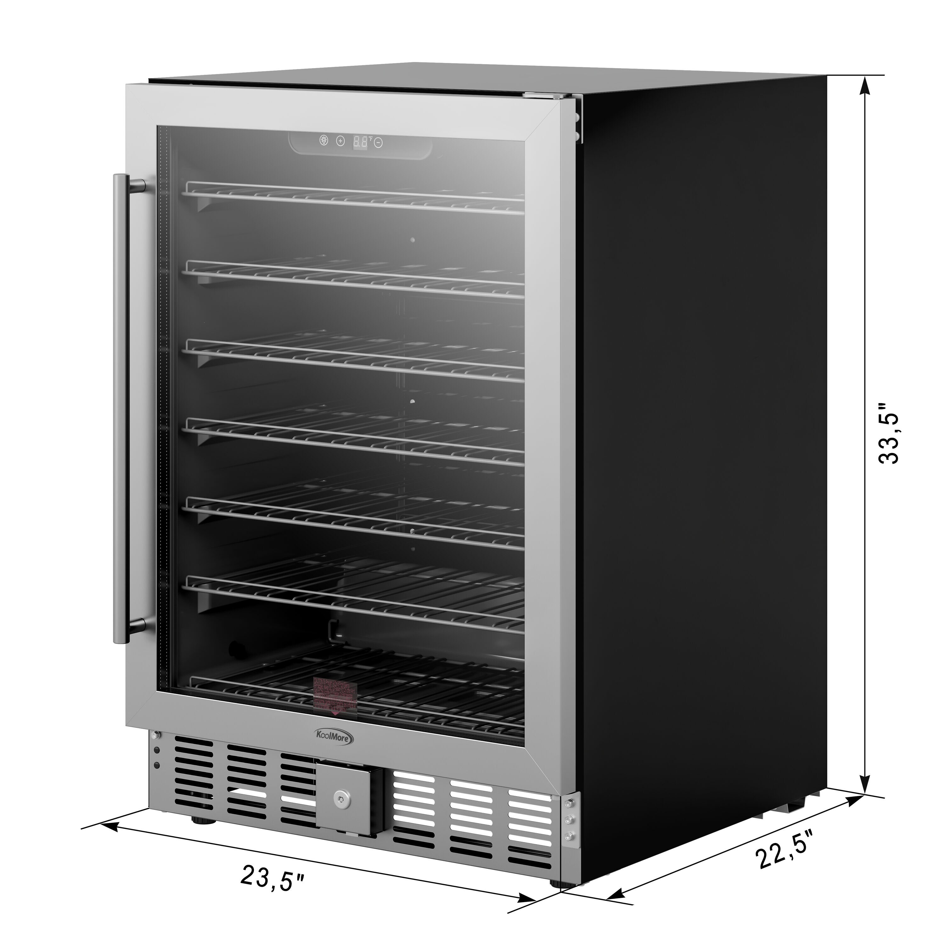 KoolMore LOW-KM-BIR5C-GD Beverage-Dispensers - View #8